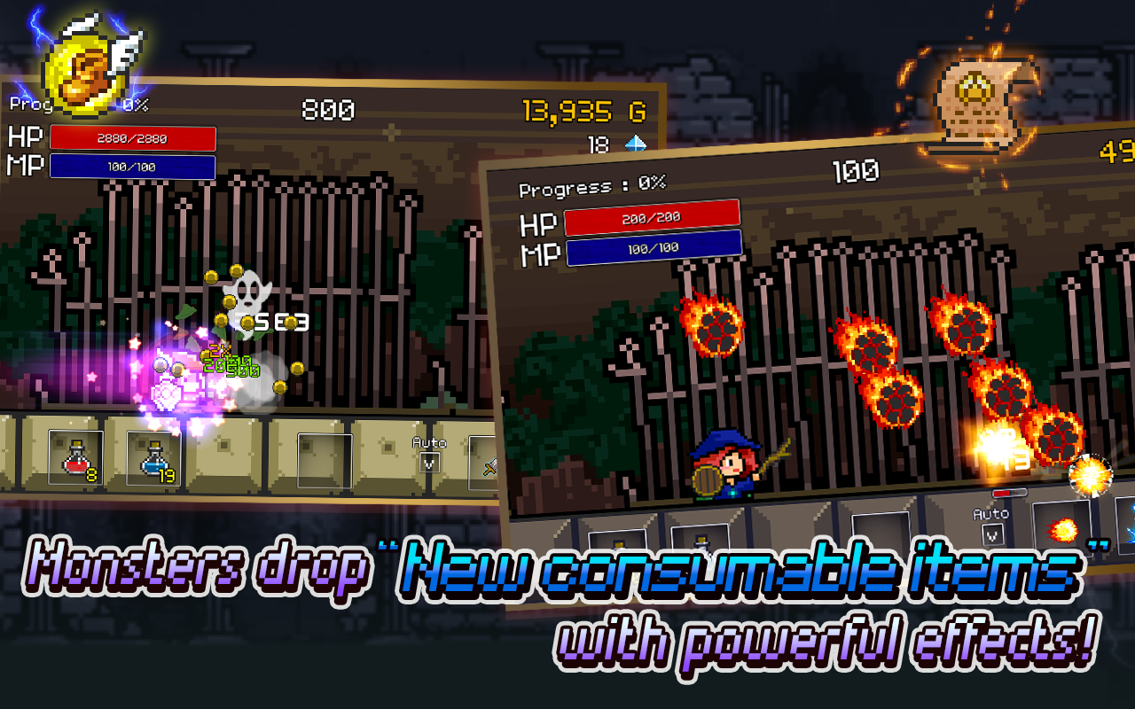 اسکرین شات 1 بازی Buff Knight Advanced! Idle RPG
