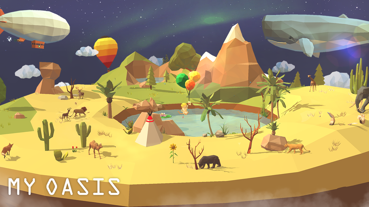 اسکرین شات 2 بازی My Oasis: Relaxing, Satisfying