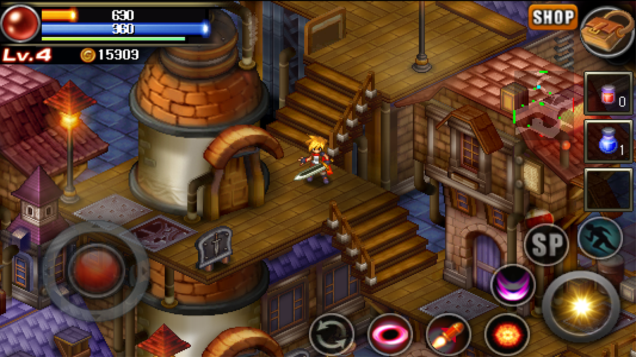 اسکرین شات 7 بازی Mystic Guardian: Old School Action RPG for Free