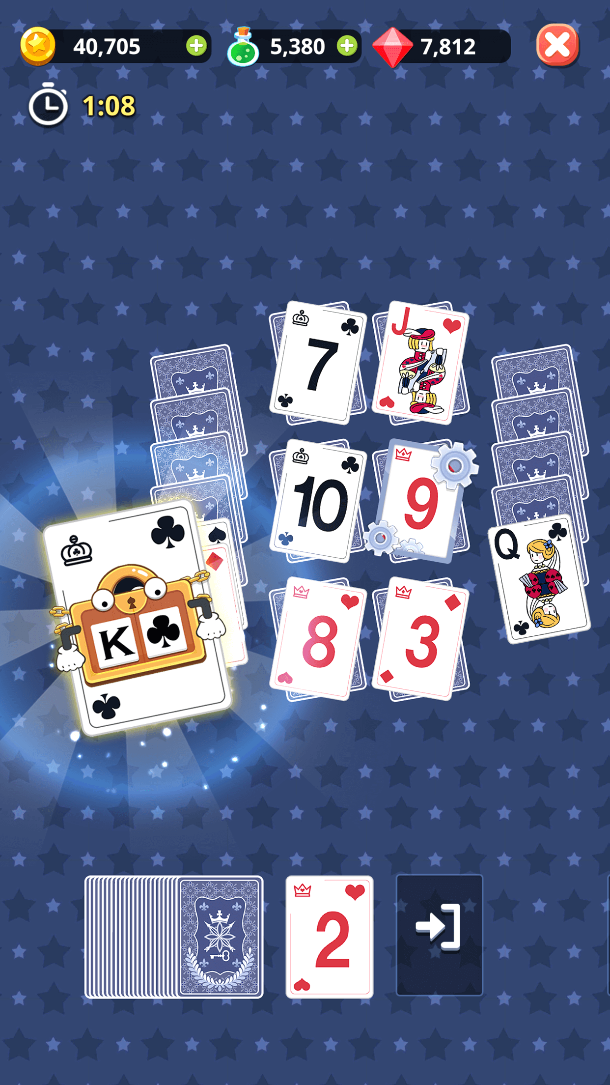 اسکرین شات 7 بازی Theme Solitaire: Tripeaks Game