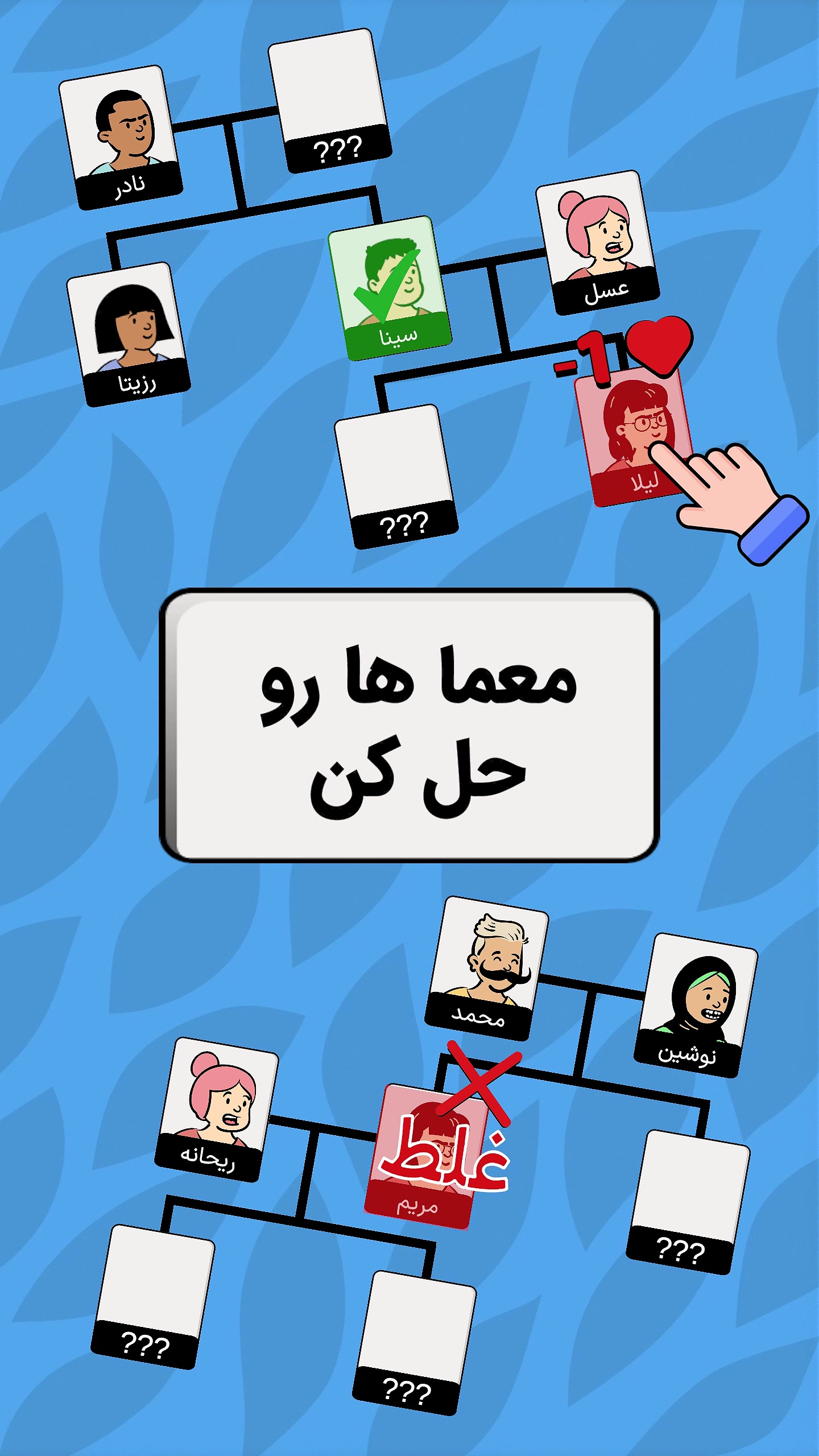 اسکرین شات بازی شجره نامه - بازی فکری متفاوت 3