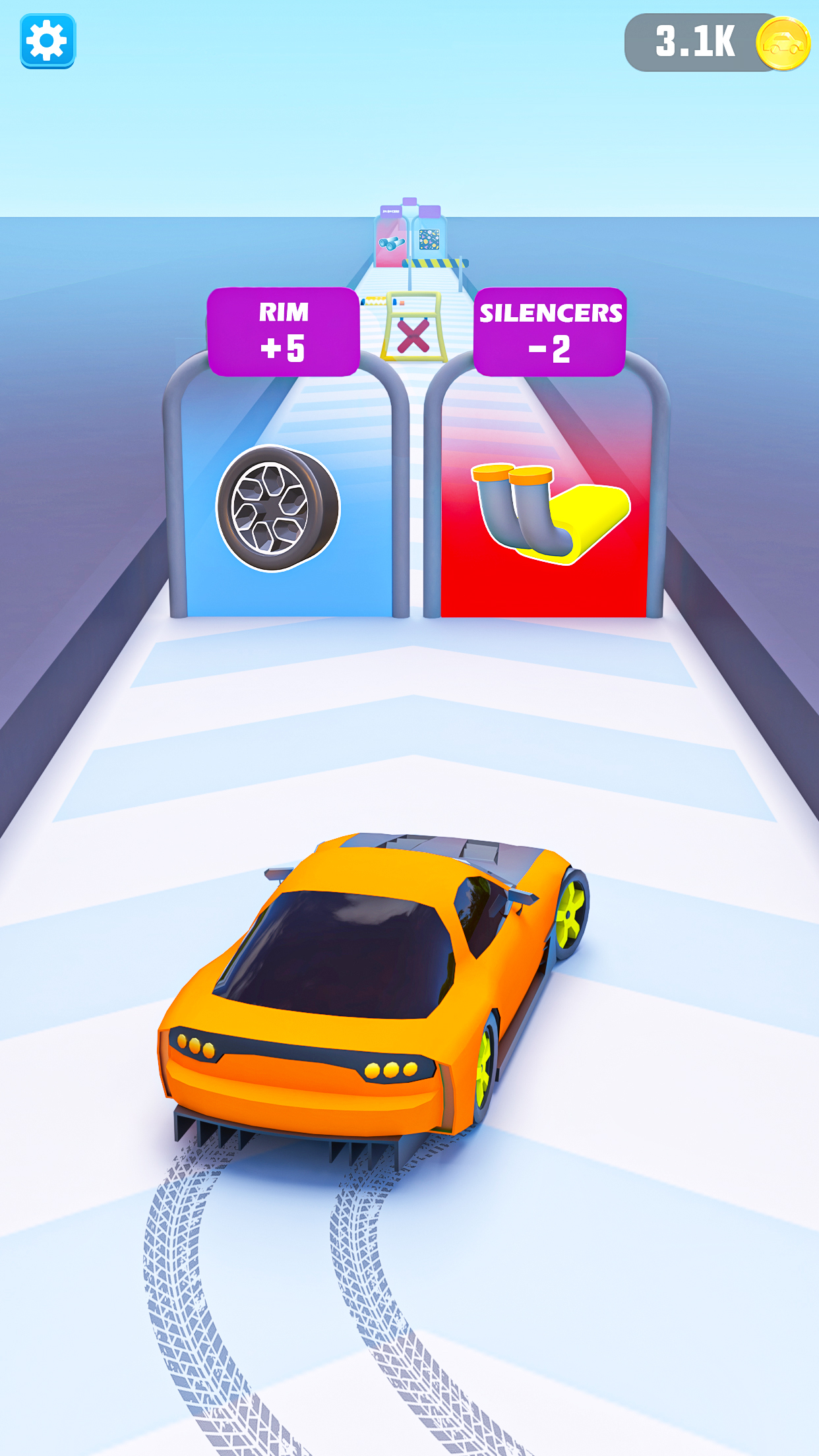 اسکرین شات 2 بازی Car Transform: Build & Race
