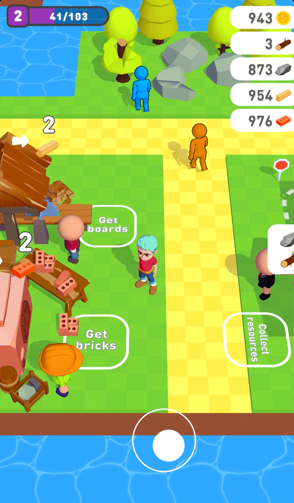 اسکرین شات 1 بازی Build city: Idle builder games