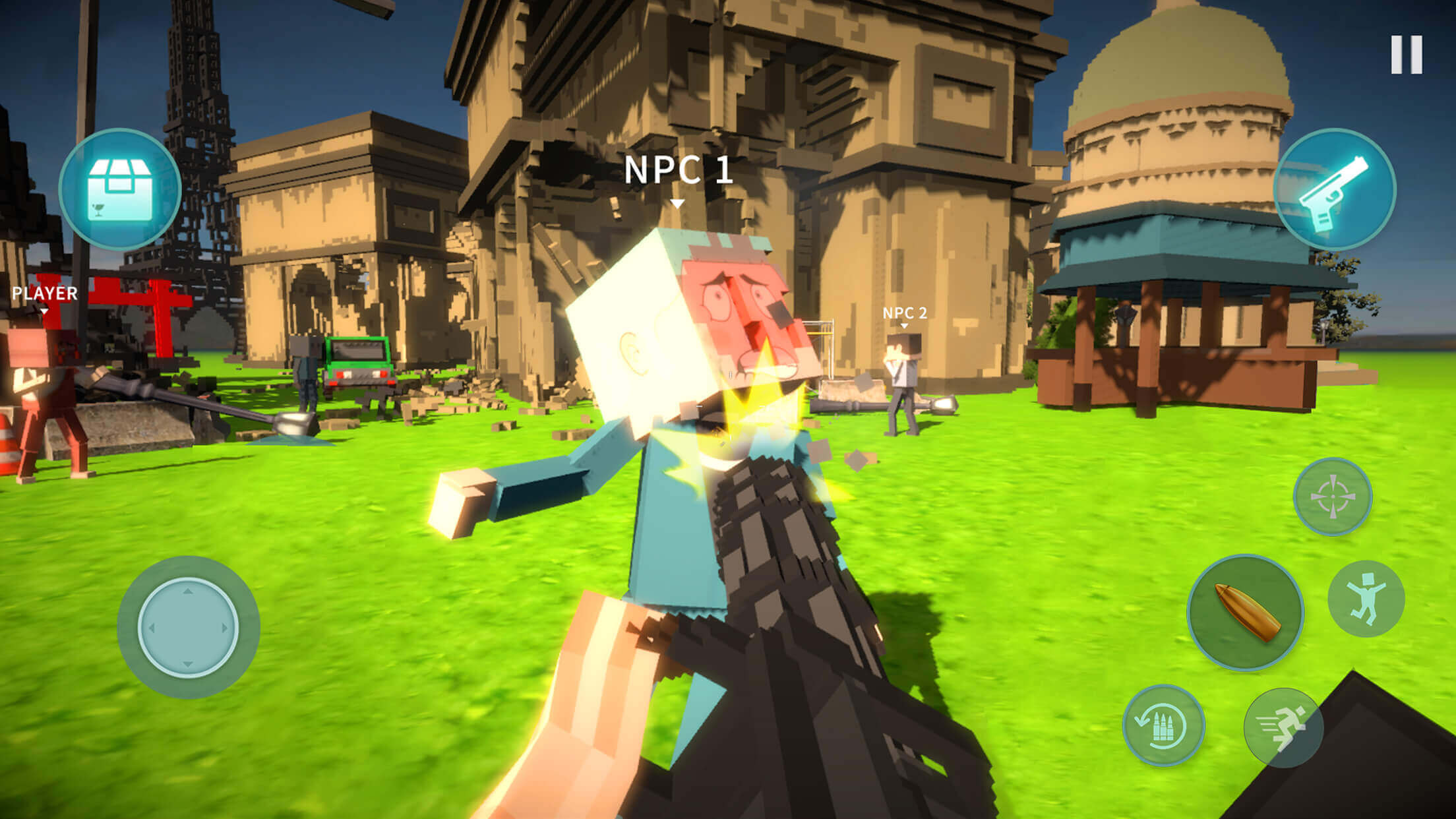 اسکرین شات 3 بازی Voxel World: Sandbox Online