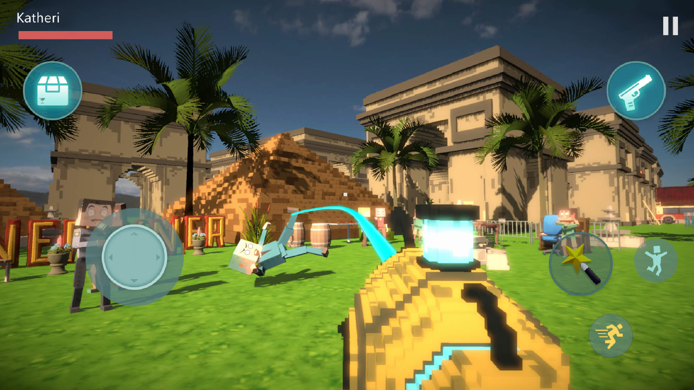 اسکرین شات 4 بازی Voxel World: Sandbox Online