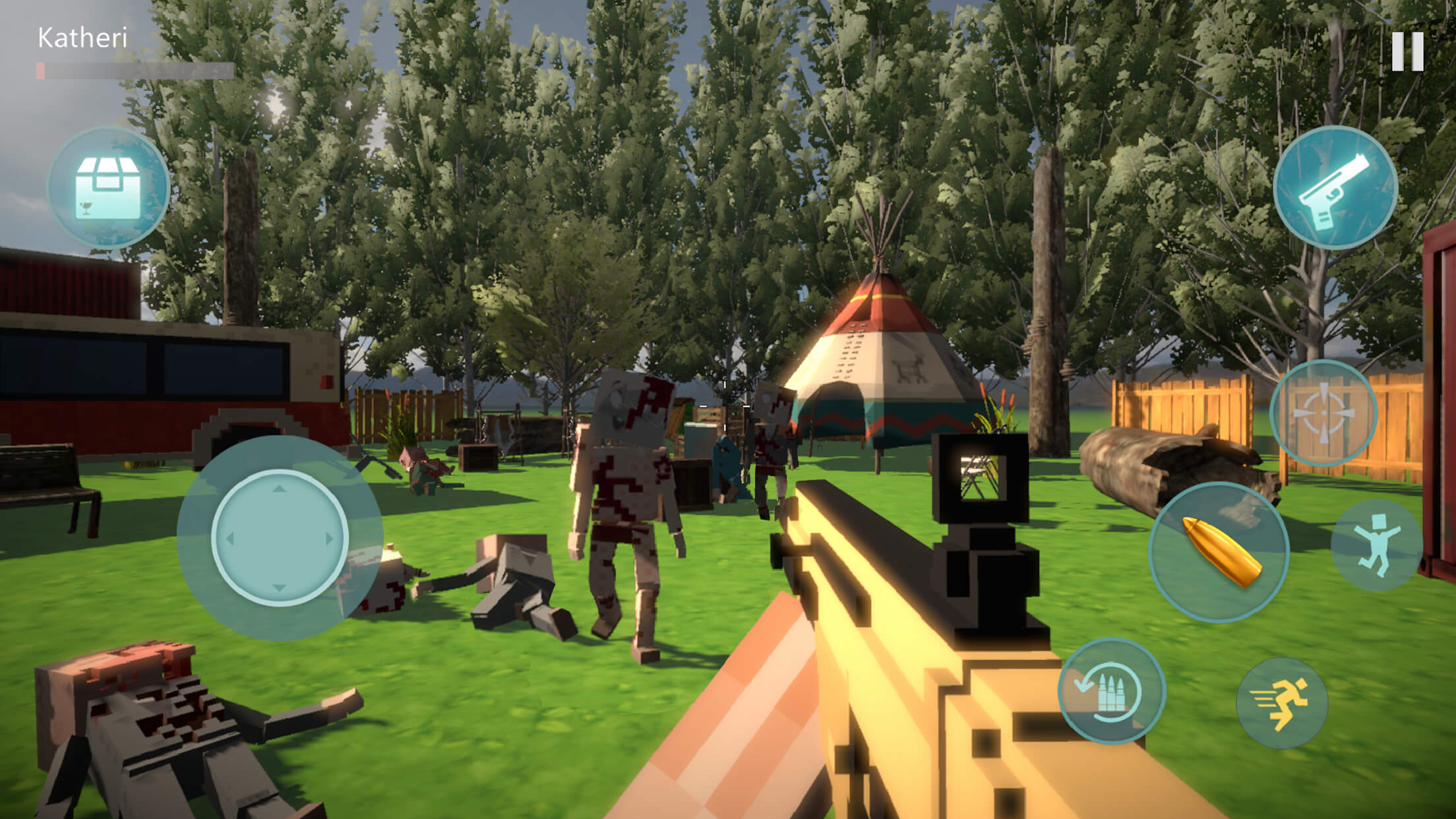 اسکرین شات 7 بازی Voxel World: Sandbox Online