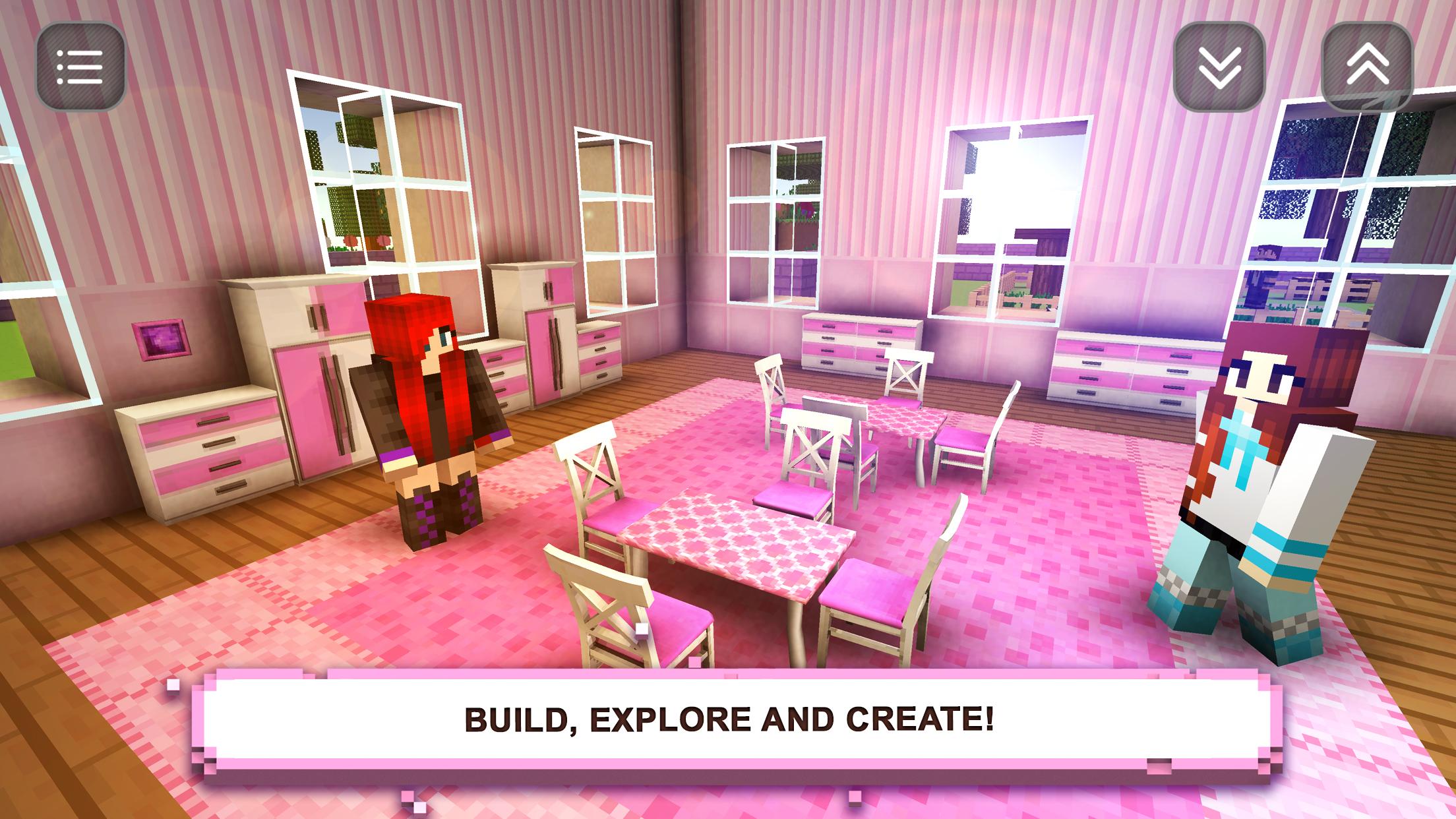 اسکرین شات 1 بازی Girls Building & Crafting