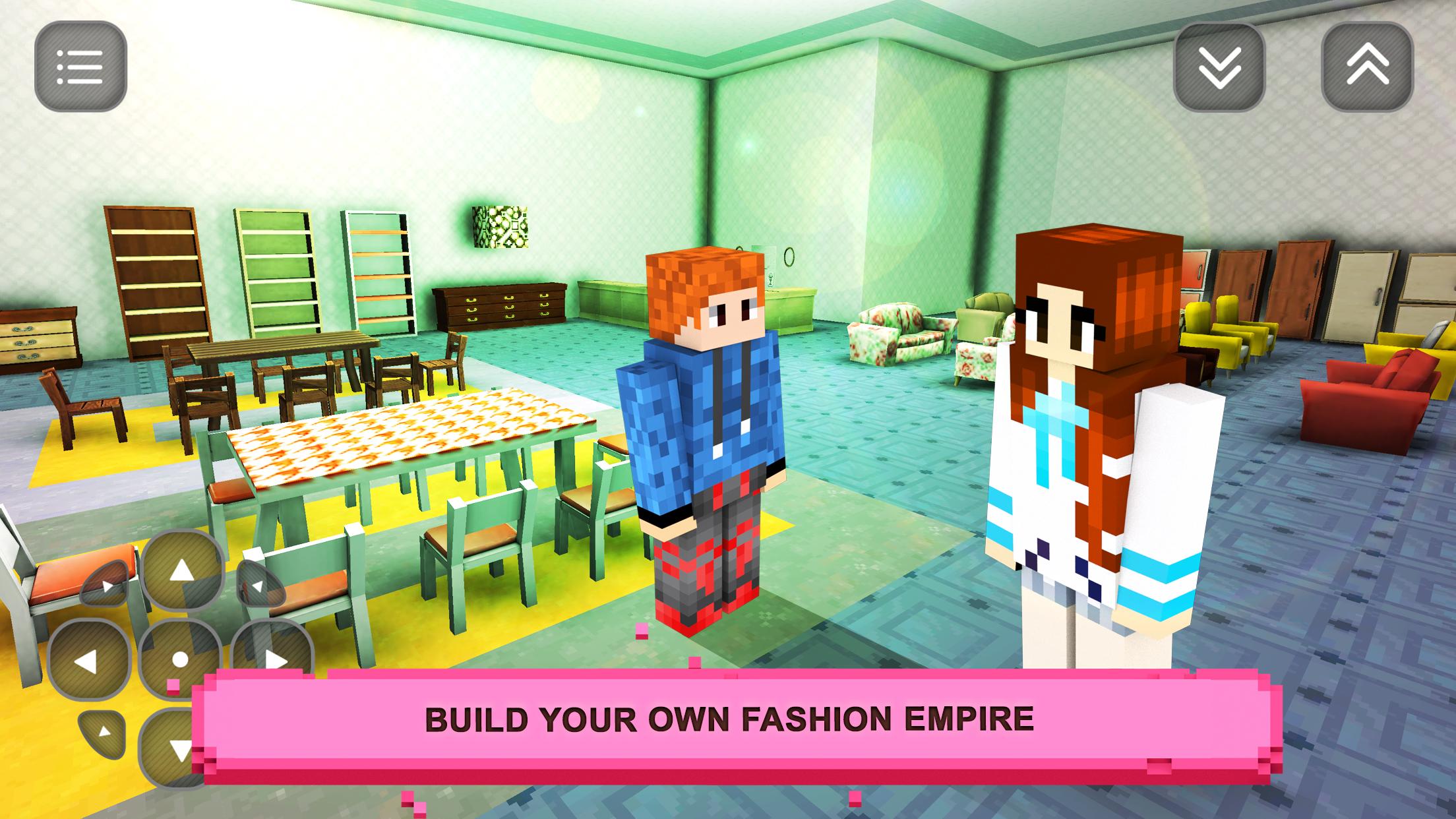 اسکرین شات 1 بازی Girls Craft Story: Build & Craft Game For Girls