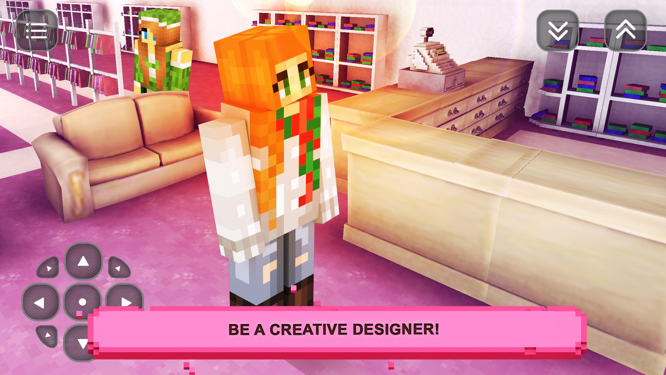 اسکرین شات 3 بازی Girls Craft Story: Build & Craft Game For Girls