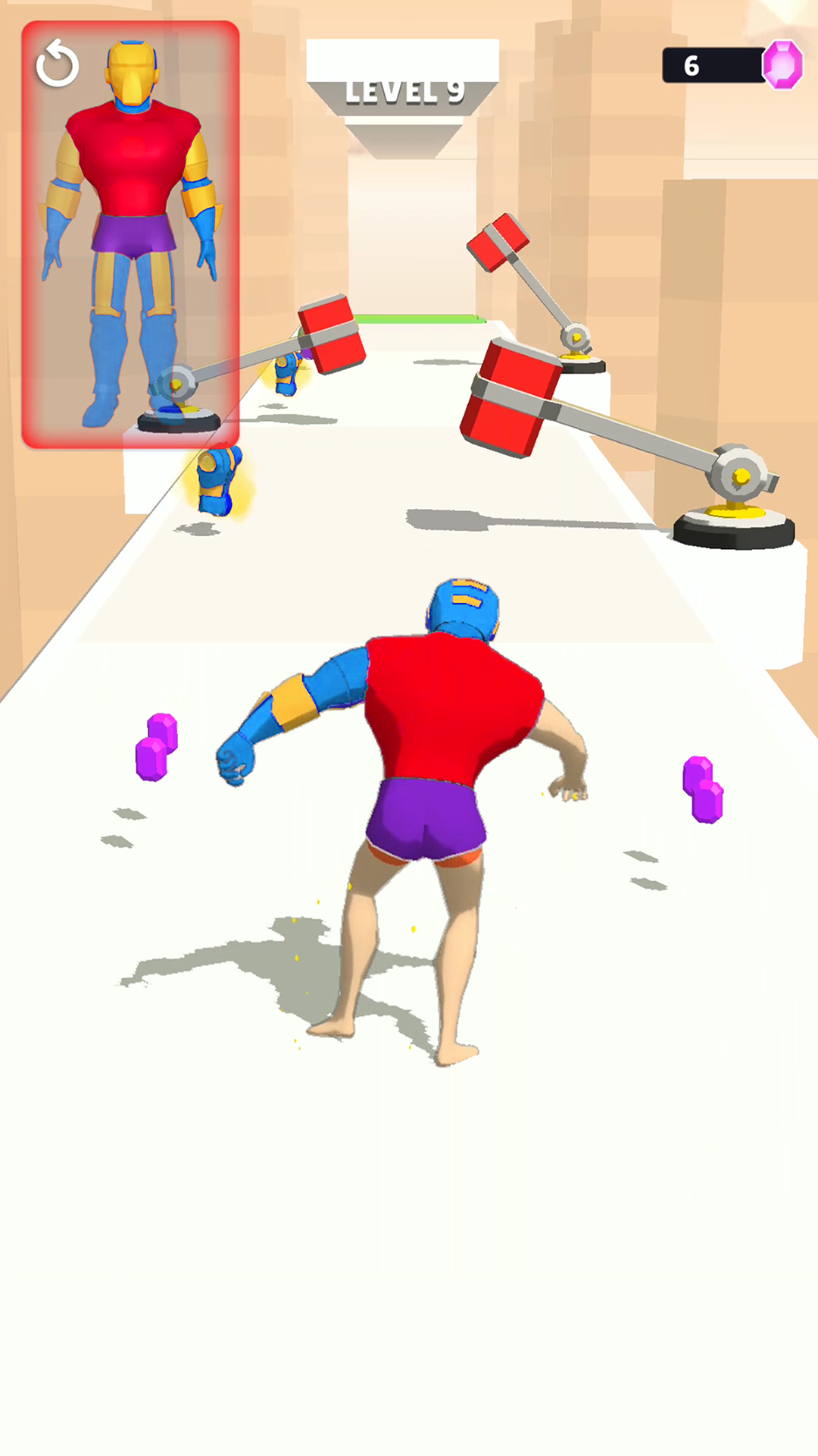 اسکرین شات 1 بازی Mashup Hero: Superhero Games