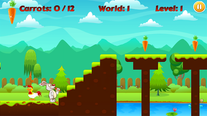 اسکرین شات 1 بازی Bunny Run