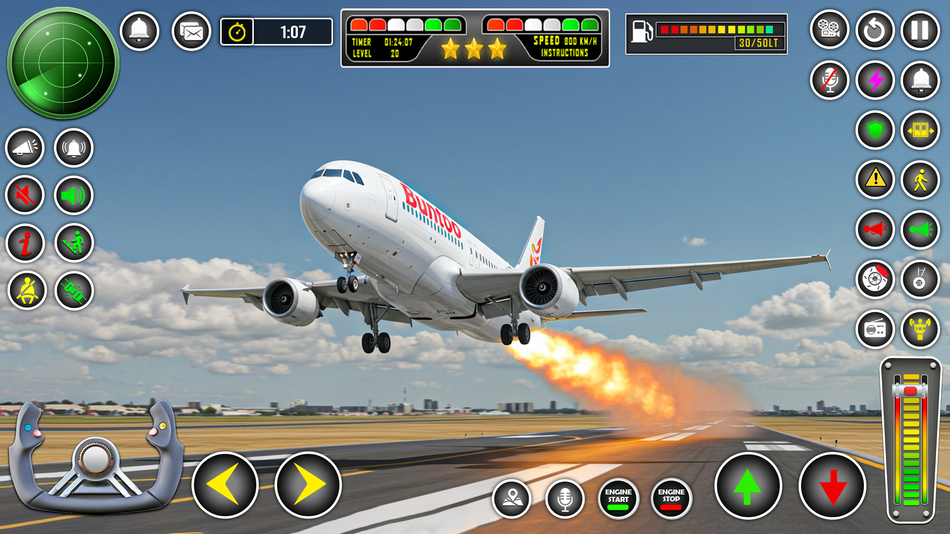 اسکرین شات 6 بازی Airplane Pilot Flight Game