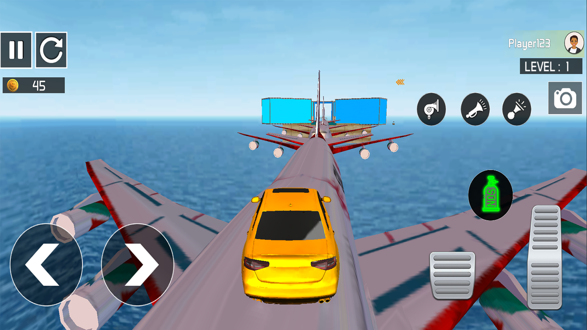 اسکرین شات 1 برنامه Car Stunt Games 3d - Ramp Car