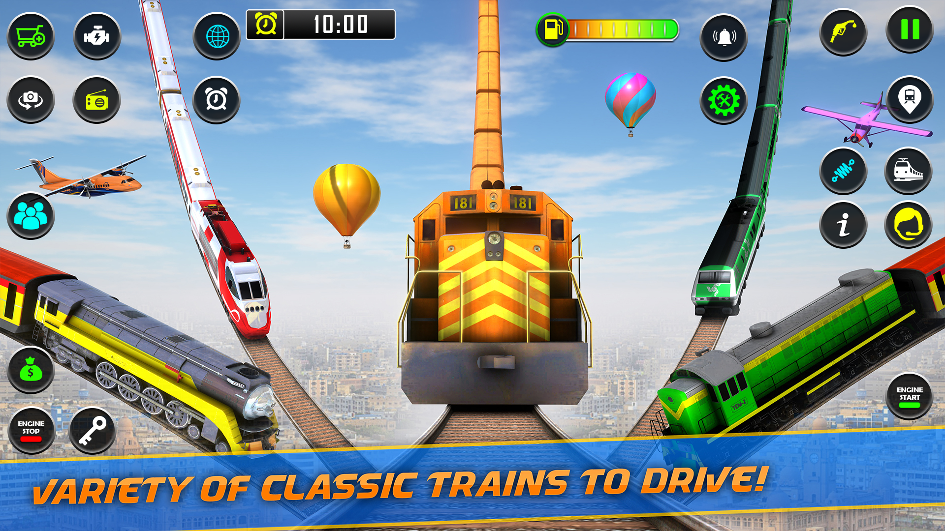 اسکرین شات 8 برنامه Mega Ramp Train Stunt Game