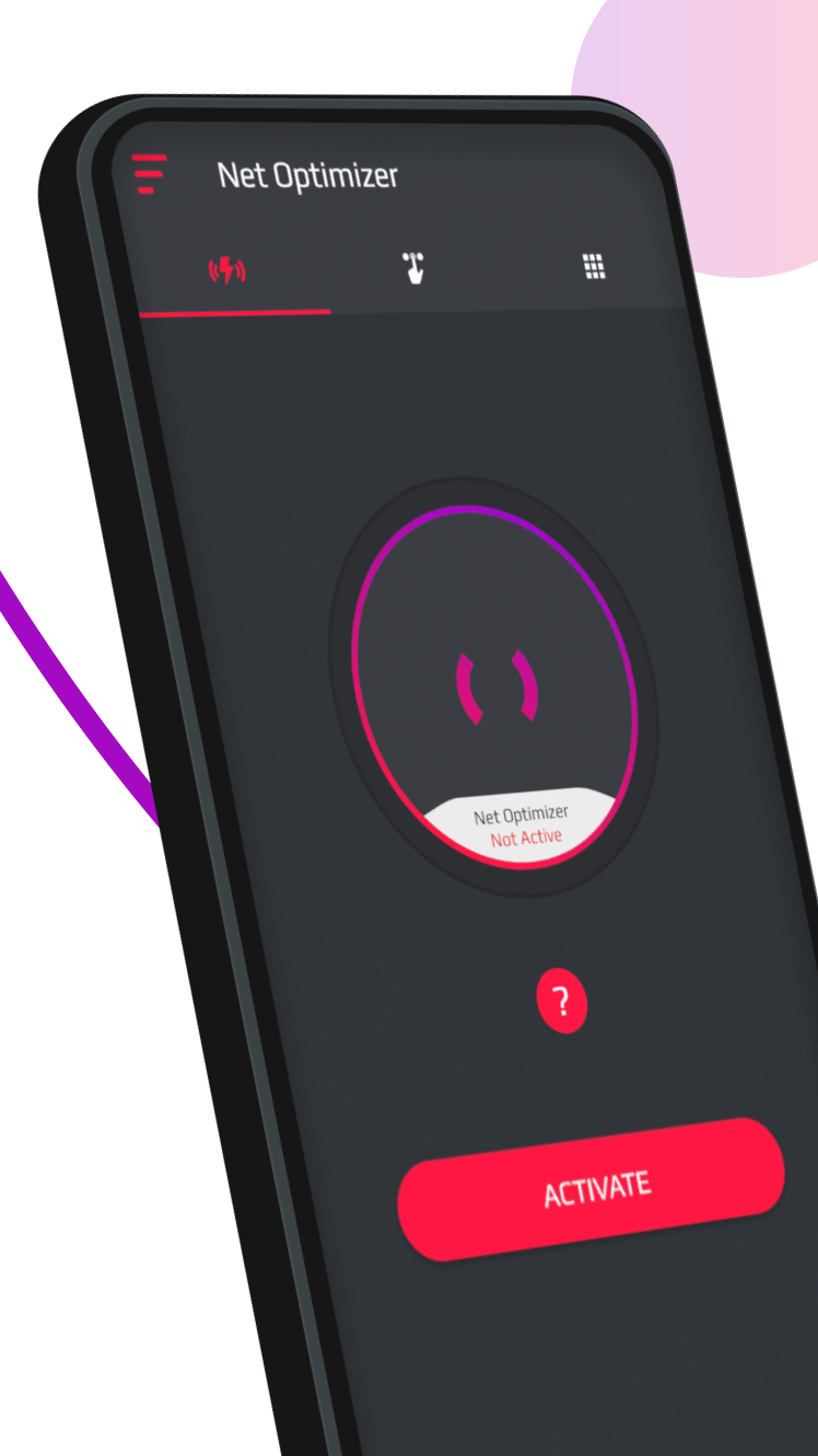 اسکرین شات 1 برنامه Net Optimizer: Optimize Ping