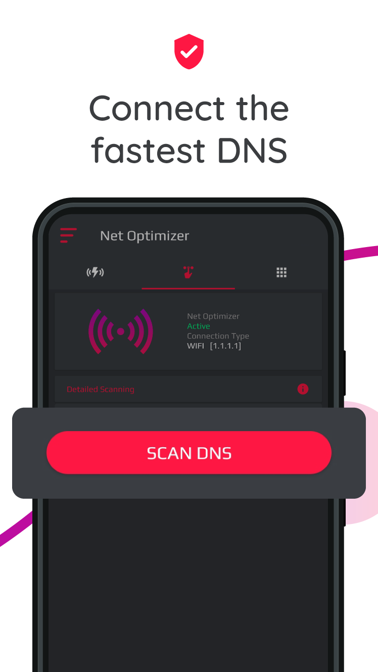 اسکرین شات 3 برنامه Net Optimizer: Optimize Ping