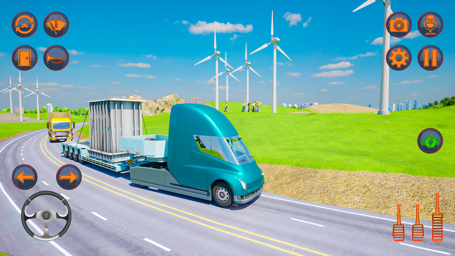 اسکرین شات 2 بازی US Cargo Truck Games 3D