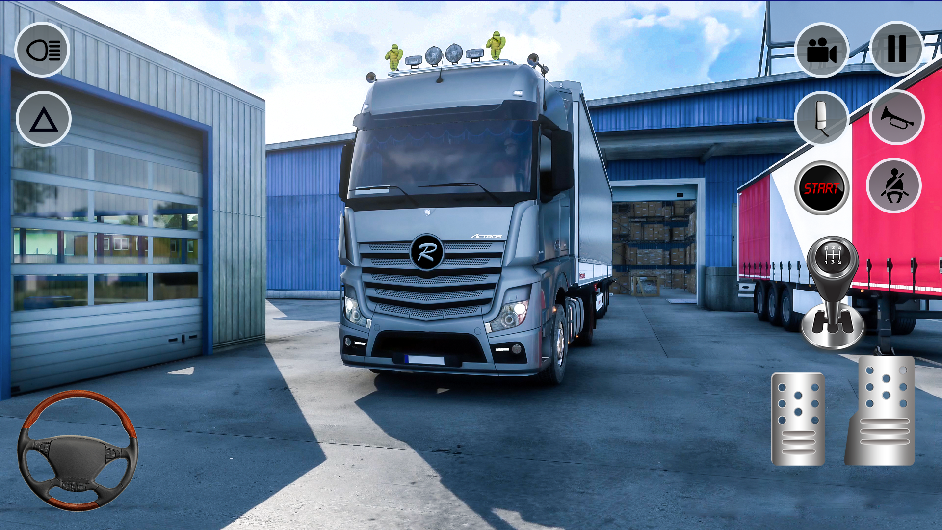 اسکرین شات 1 بازی Euro Truck Simulator Truck 3D