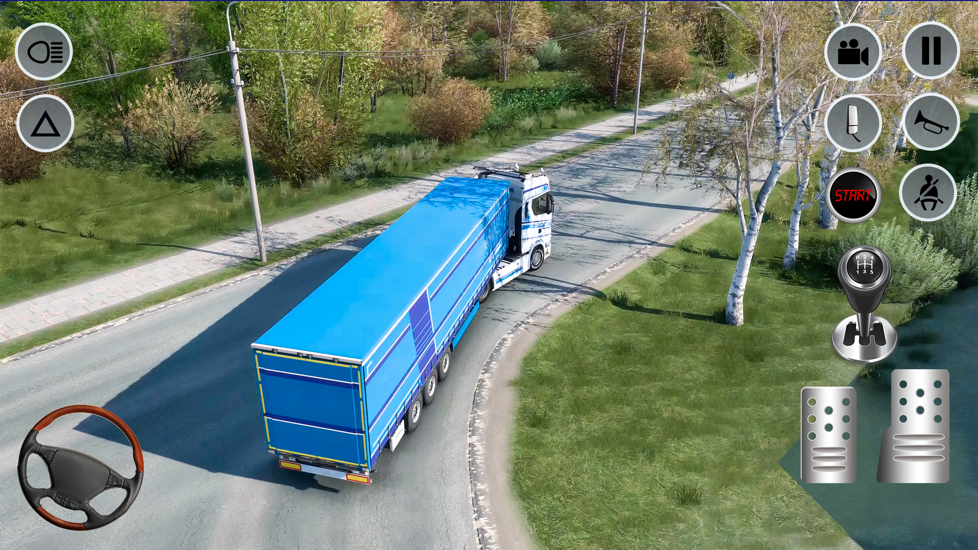 اسکرین شات 2 بازی Euro Truck Simulator Truck 3D