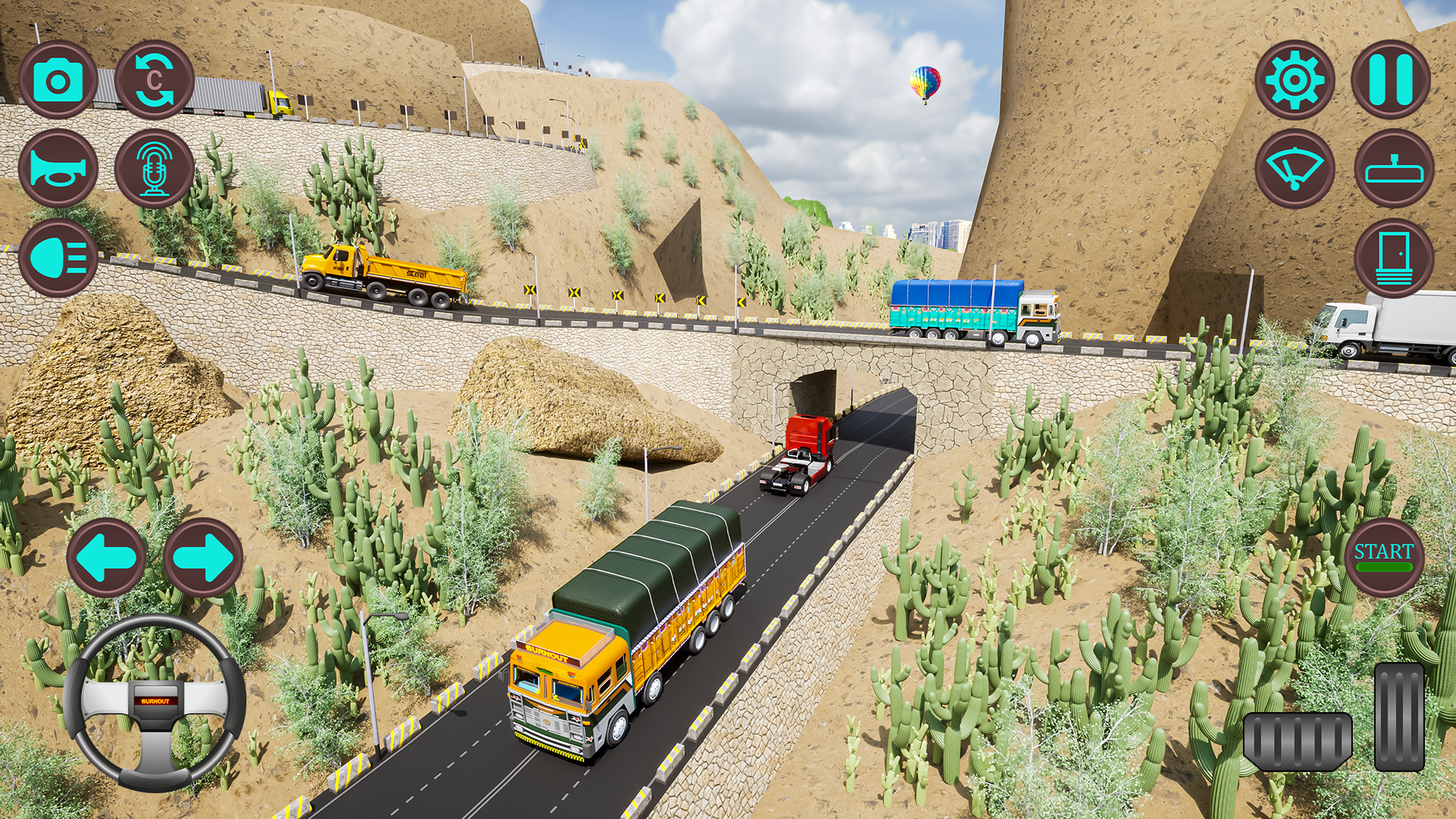 اسکرین شات 6 بازی Indian Truck Offroad Cargo Sim