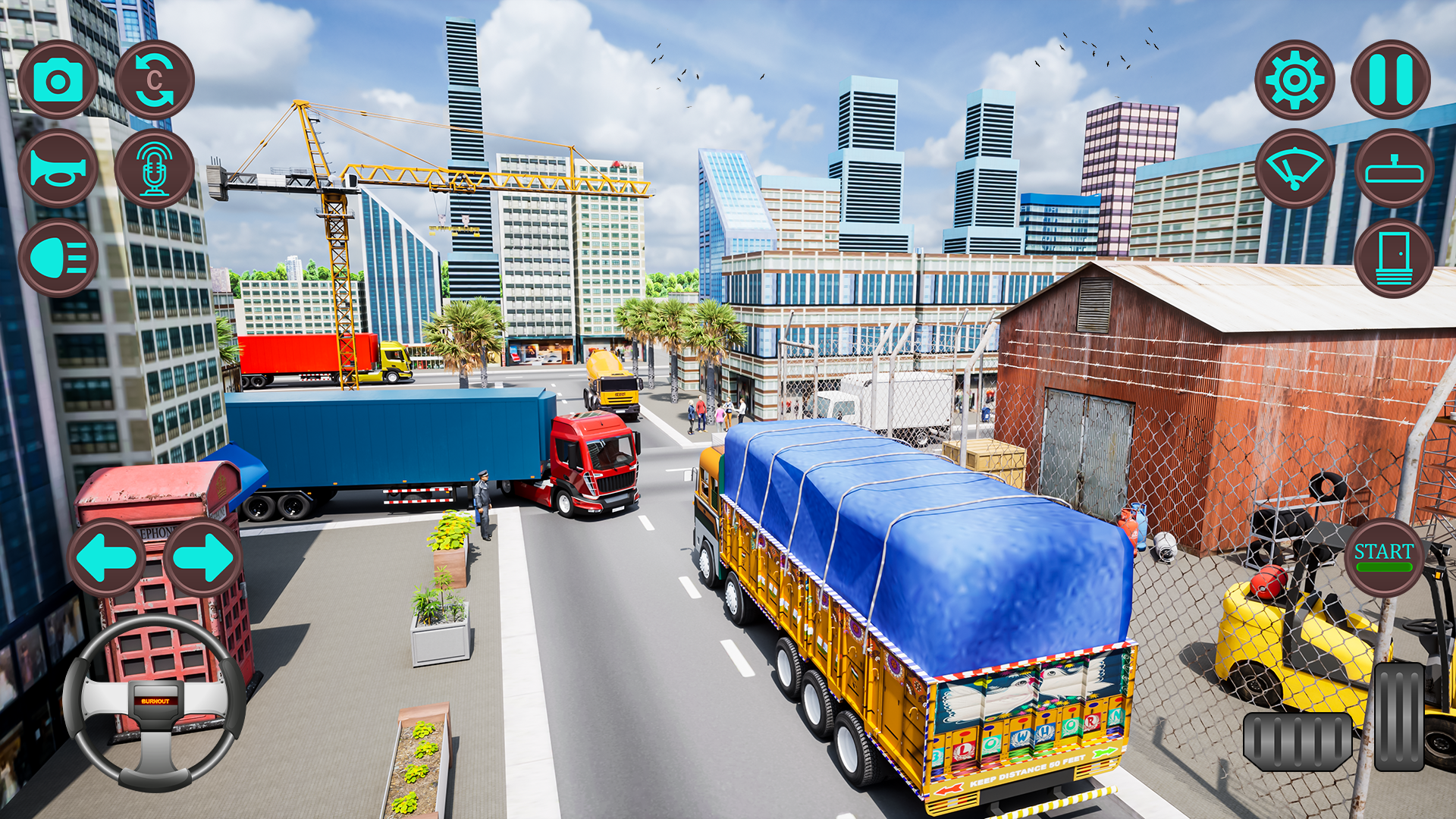 اسکرین شات 3 بازی Indian Truck Offroad Cargo Sim