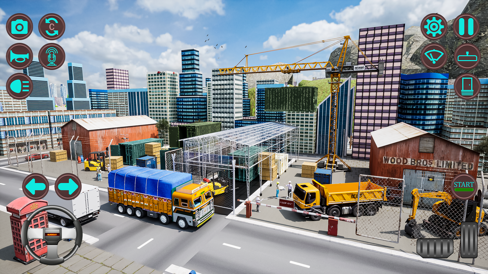 اسکرین شات 2 بازی Indian Truck Offroad Cargo Sim