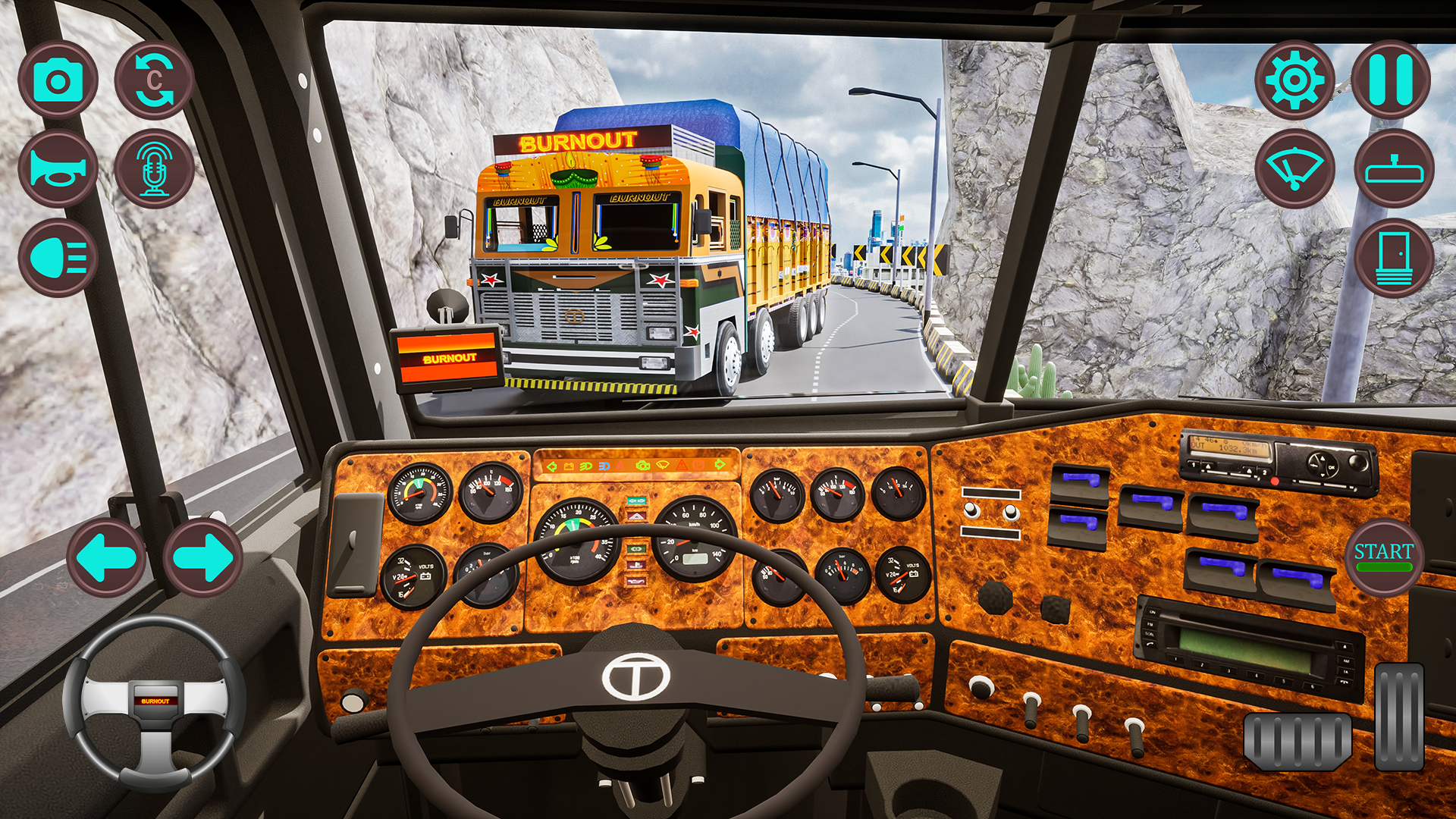 اسکرین شات 4 بازی Indian Truck Offroad Cargo Sim