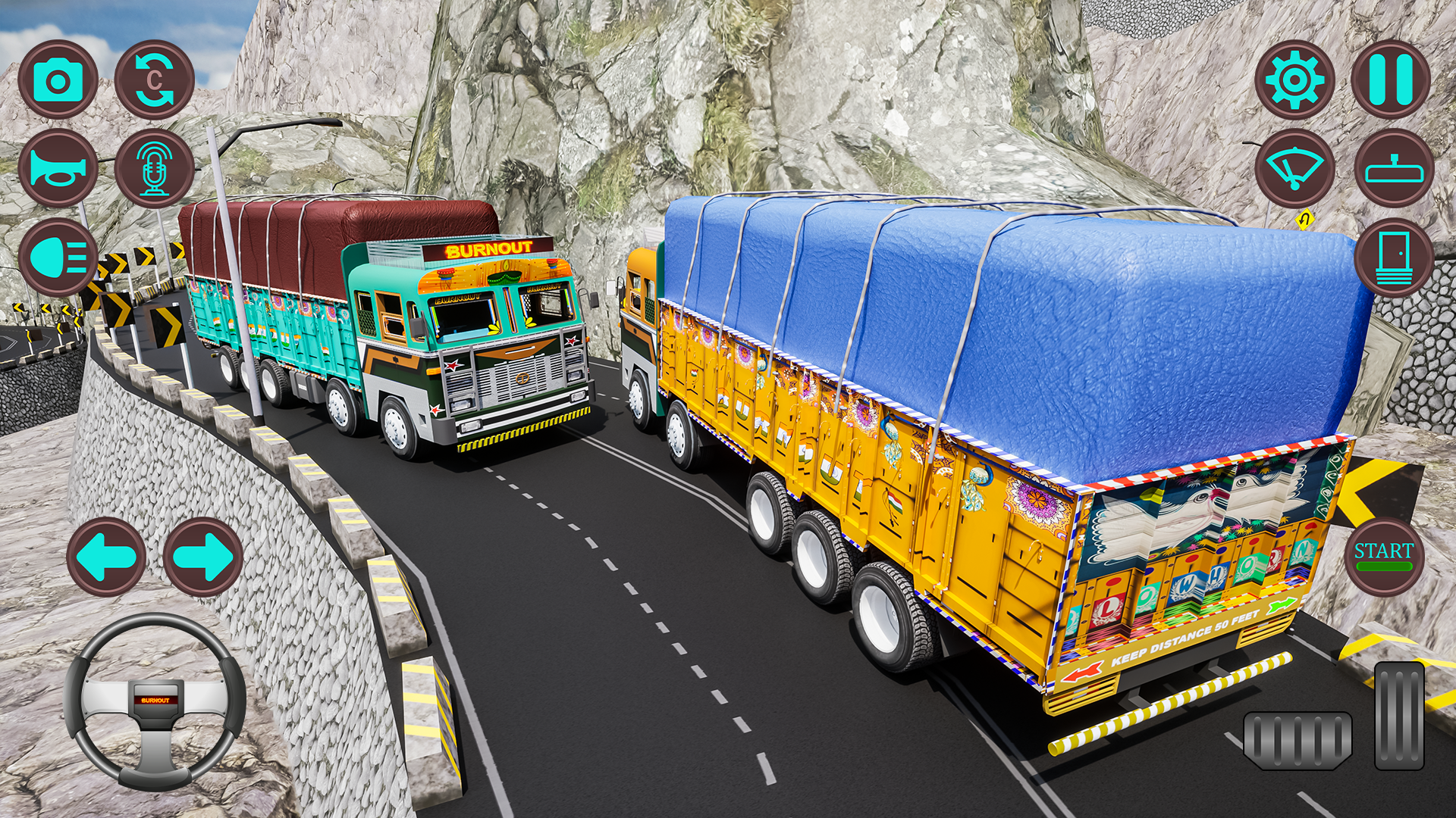 اسکرین شات 5 بازی Indian Truck Offroad Cargo Sim