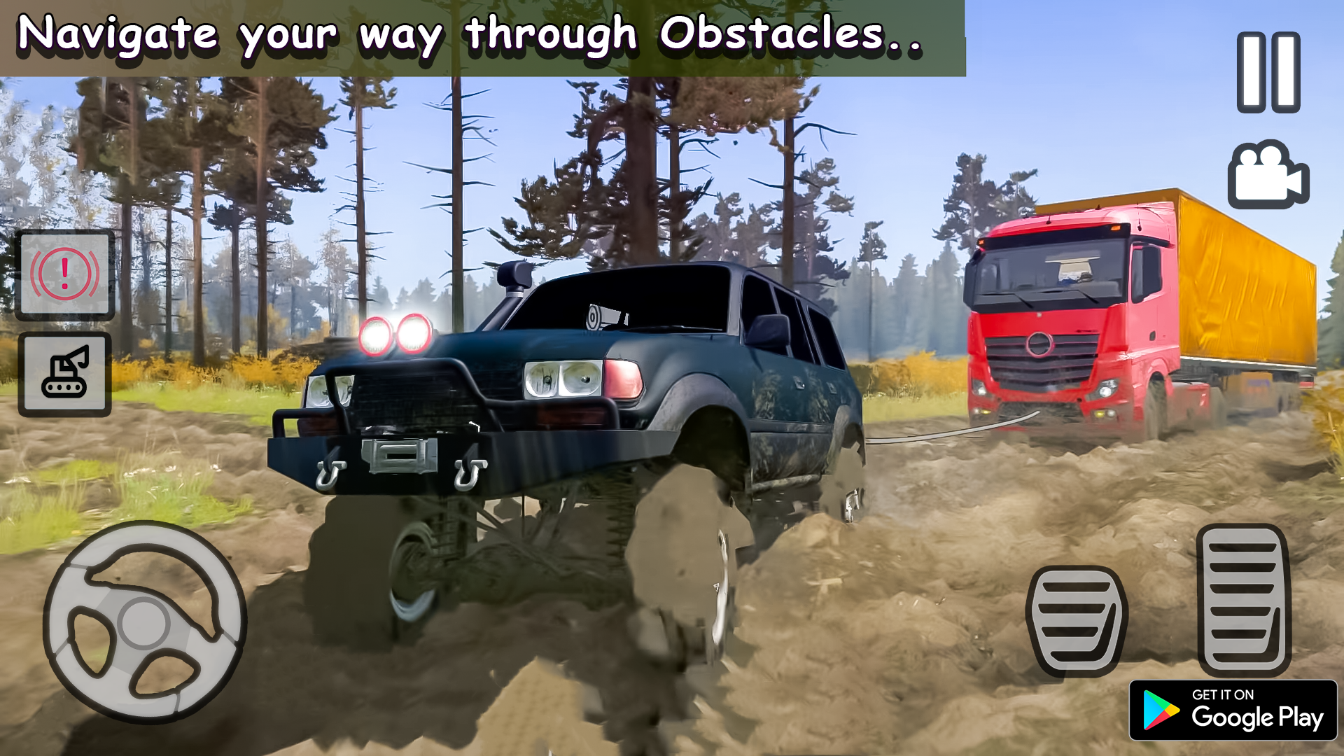 اسکرین شات 1 بازی Prado Offroad Jeep Simulator