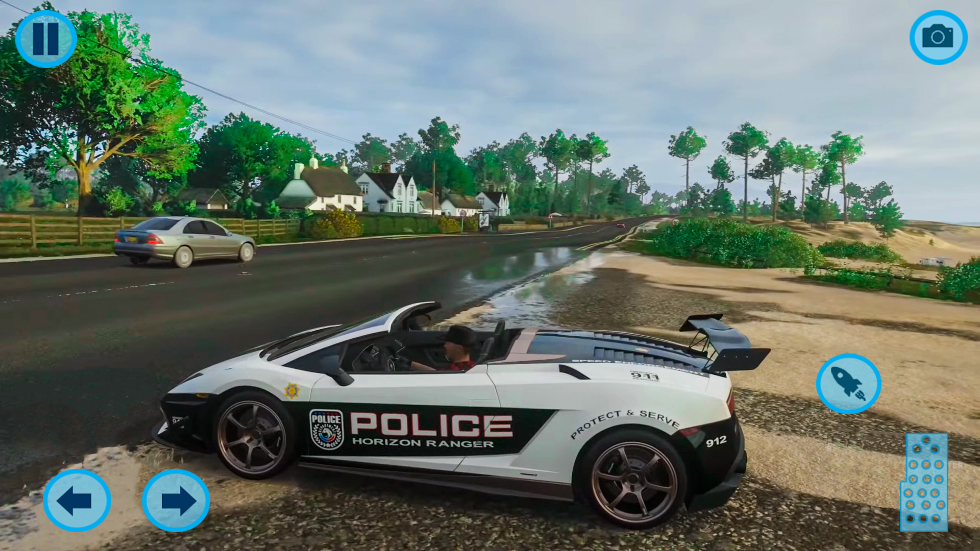اسکرین شات 1 بازی Police Cop Chase Racing Sim