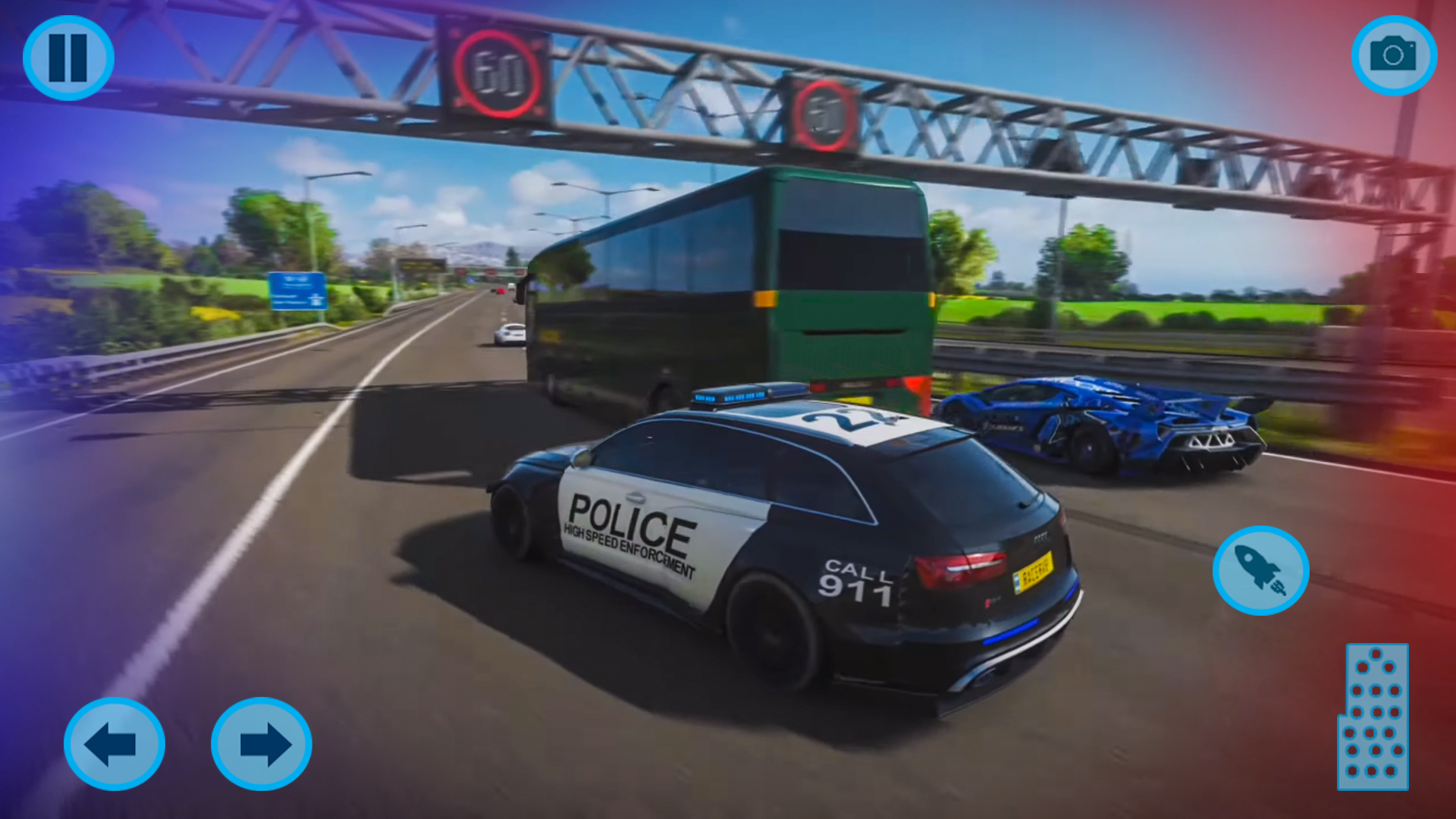 اسکرین شات 5 بازی Police Cop Chase Racing Sim