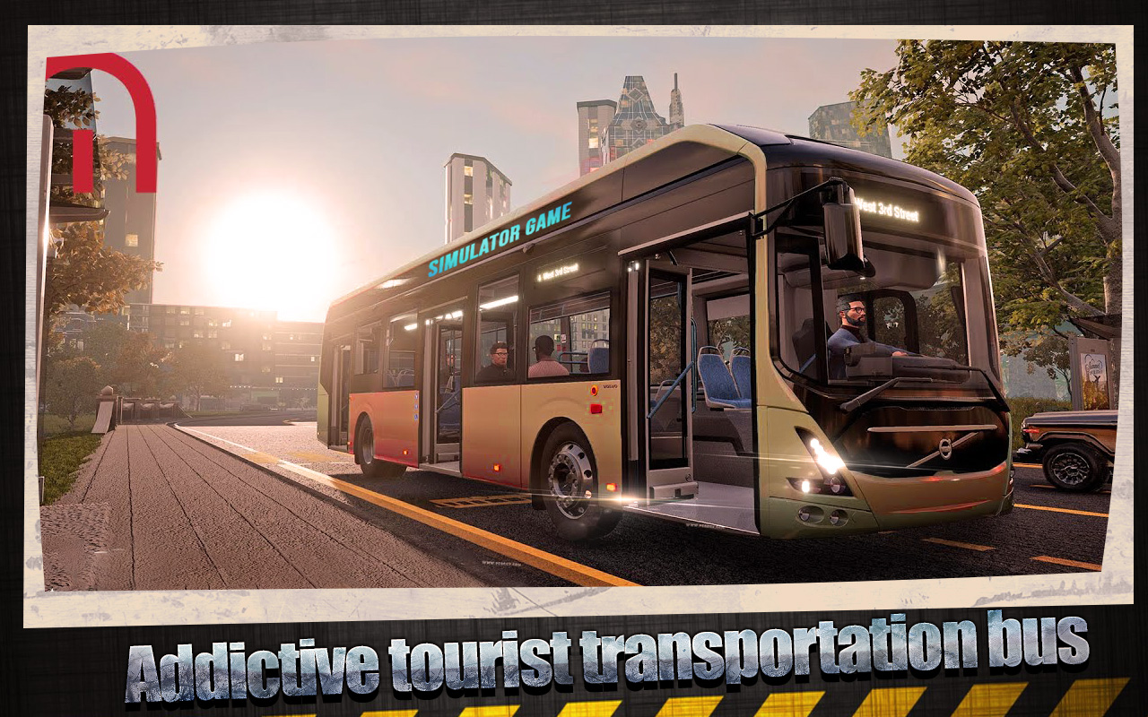 اسکرین شات 1 بازی Bus Simulator Bus Driving Game