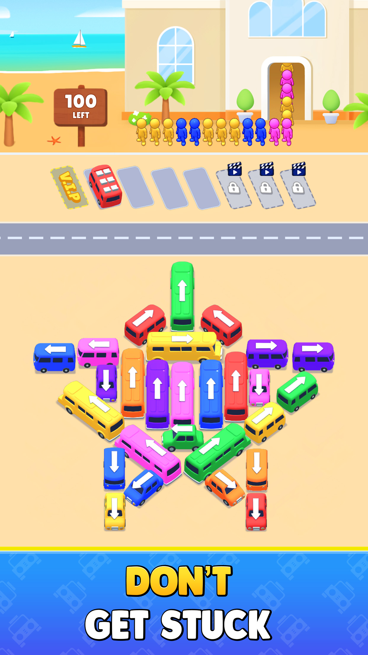 اسکرین شات 3 بازی Bus Out: Escape Traffic Jam