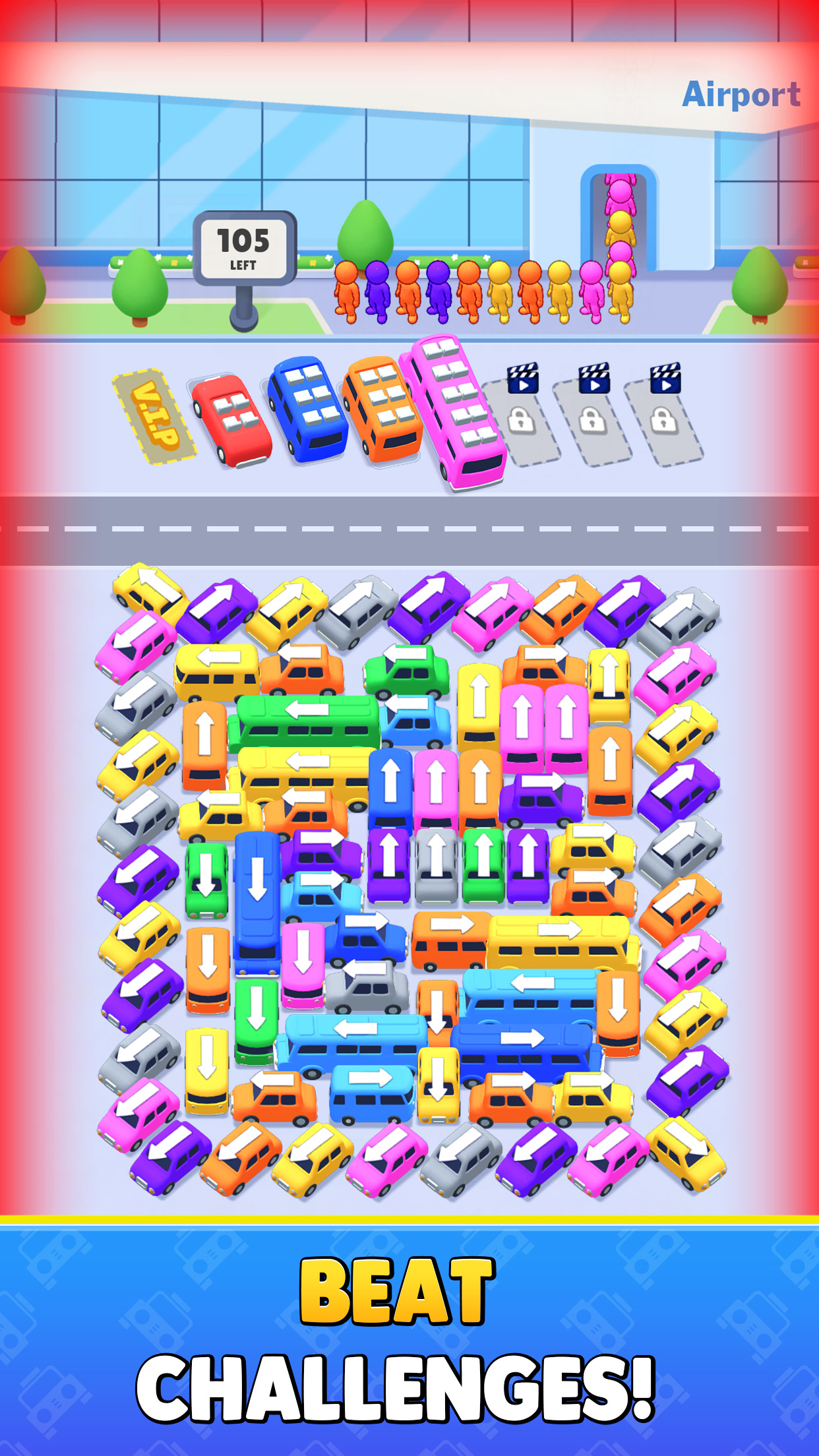 اسکرین شات 1 بازی Bus Out: Escape Traffic Jam