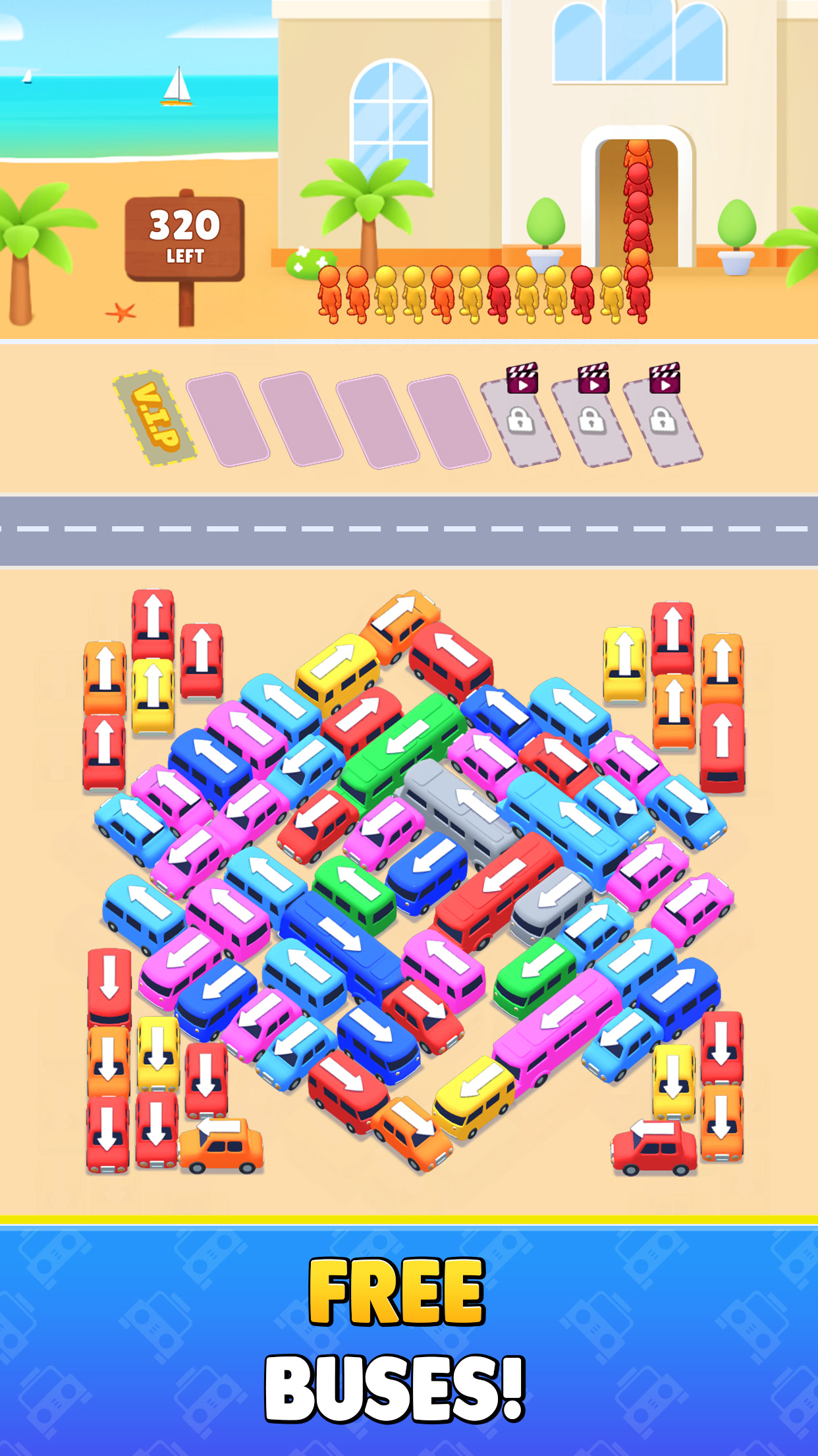 اسکرین شات 6 بازی Bus Out: Escape Traffic Jam