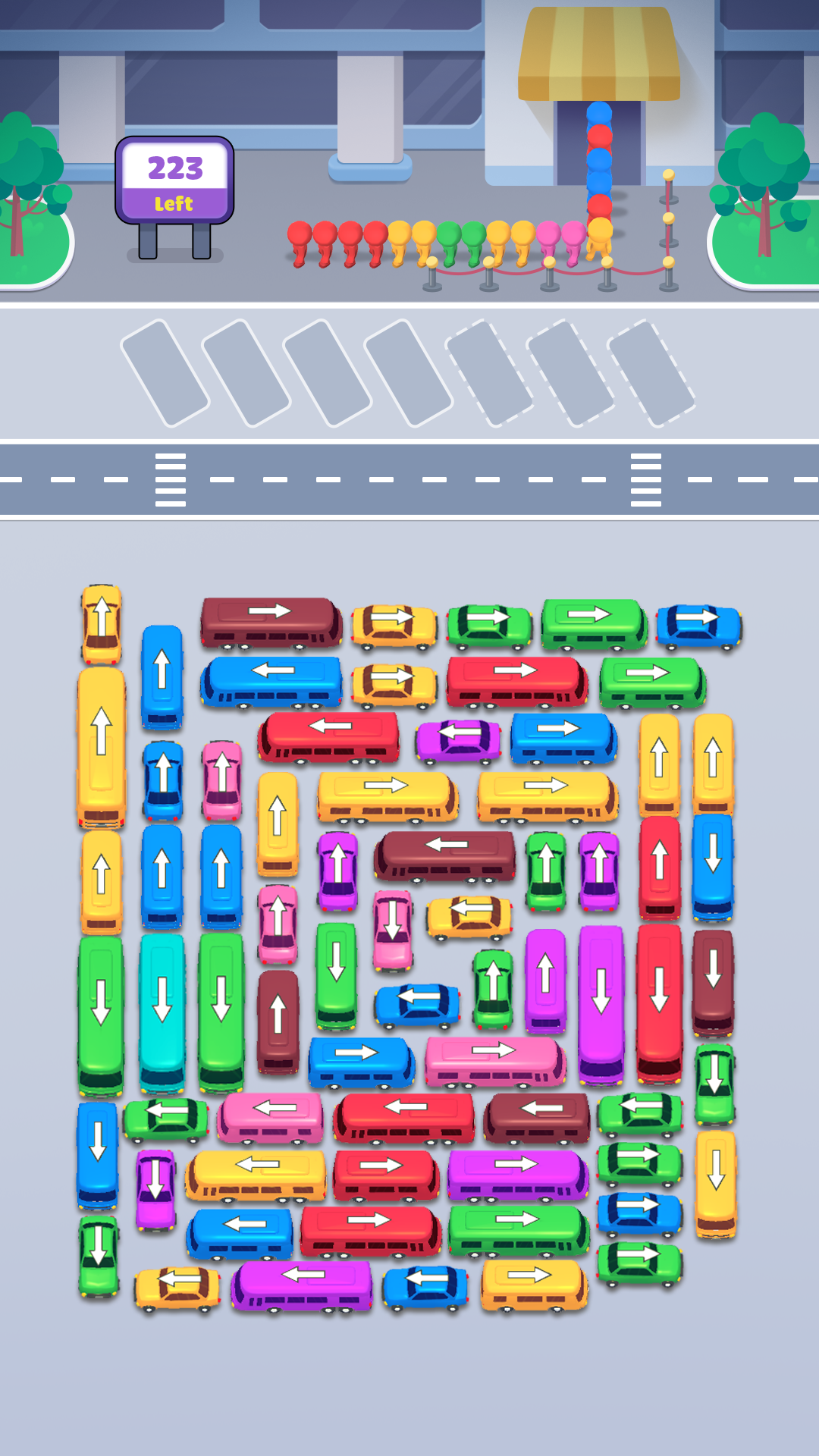 اسکرین شات 3 بازی Bus Parking: Car Jam