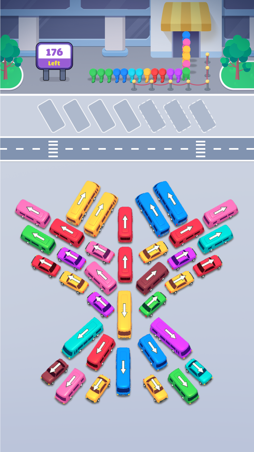 اسکرین شات 5 بازی Bus Parking: Car Jam