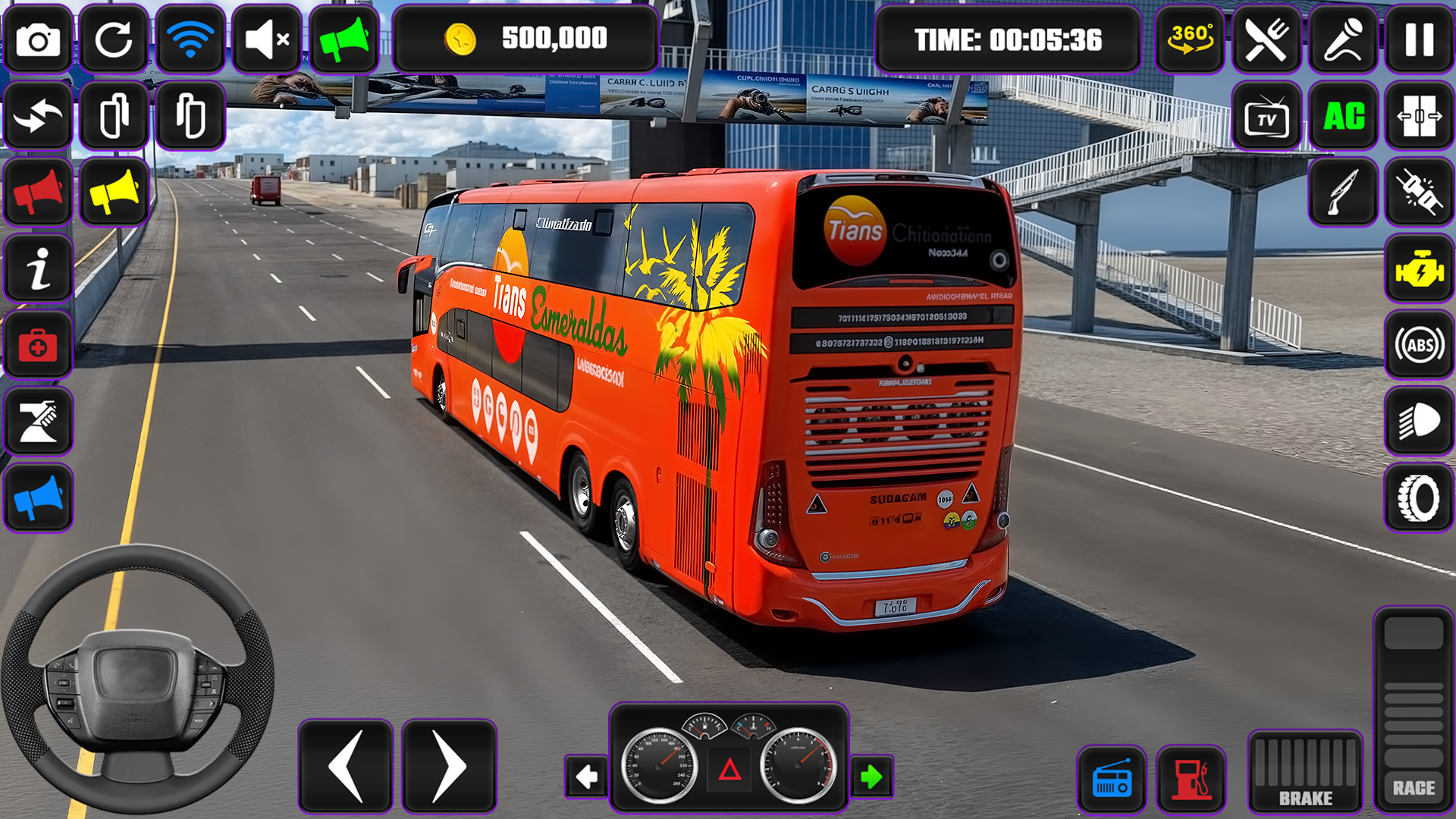 اسکرین شات 3 بازی Bus Simulator DS Bus Game