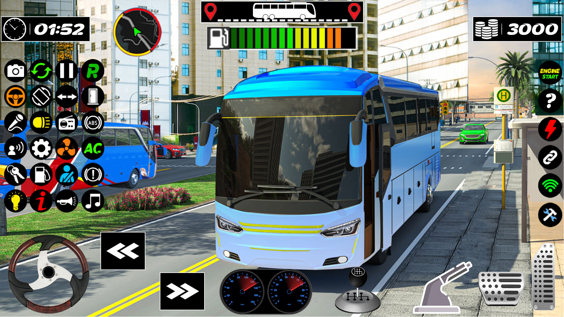 اسکرین شات 2 بازی City Bus Simulator Coach Games