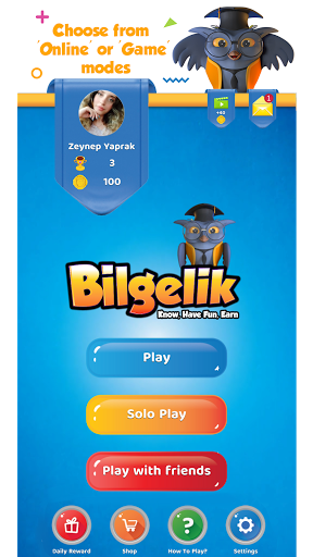 اسکرین شات 1 بازی Bilgelik Online Word Game