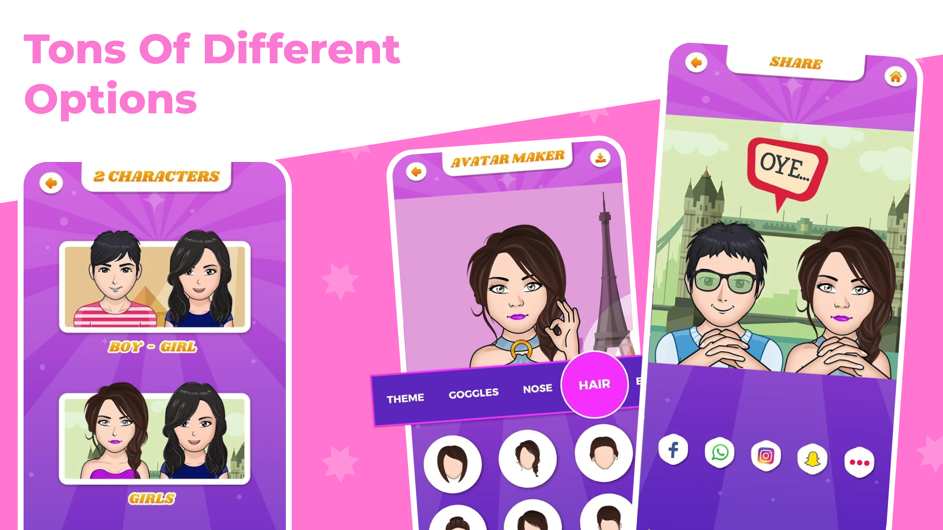اسکرین شات 8 برنامه Avatar Maker Cartoon Character