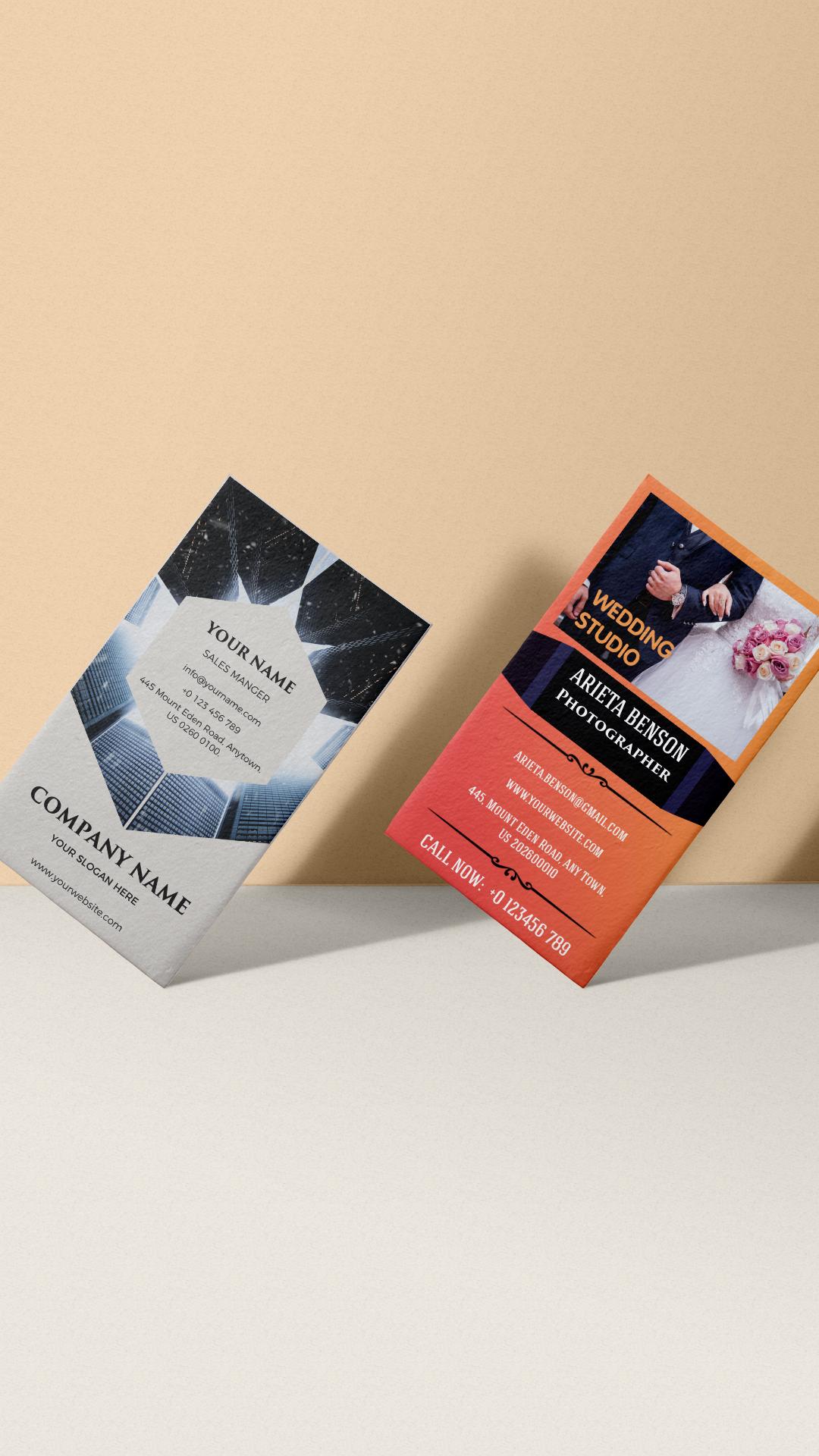 اسکرین شات 6 برنامه Visiting Card Maker With Photo