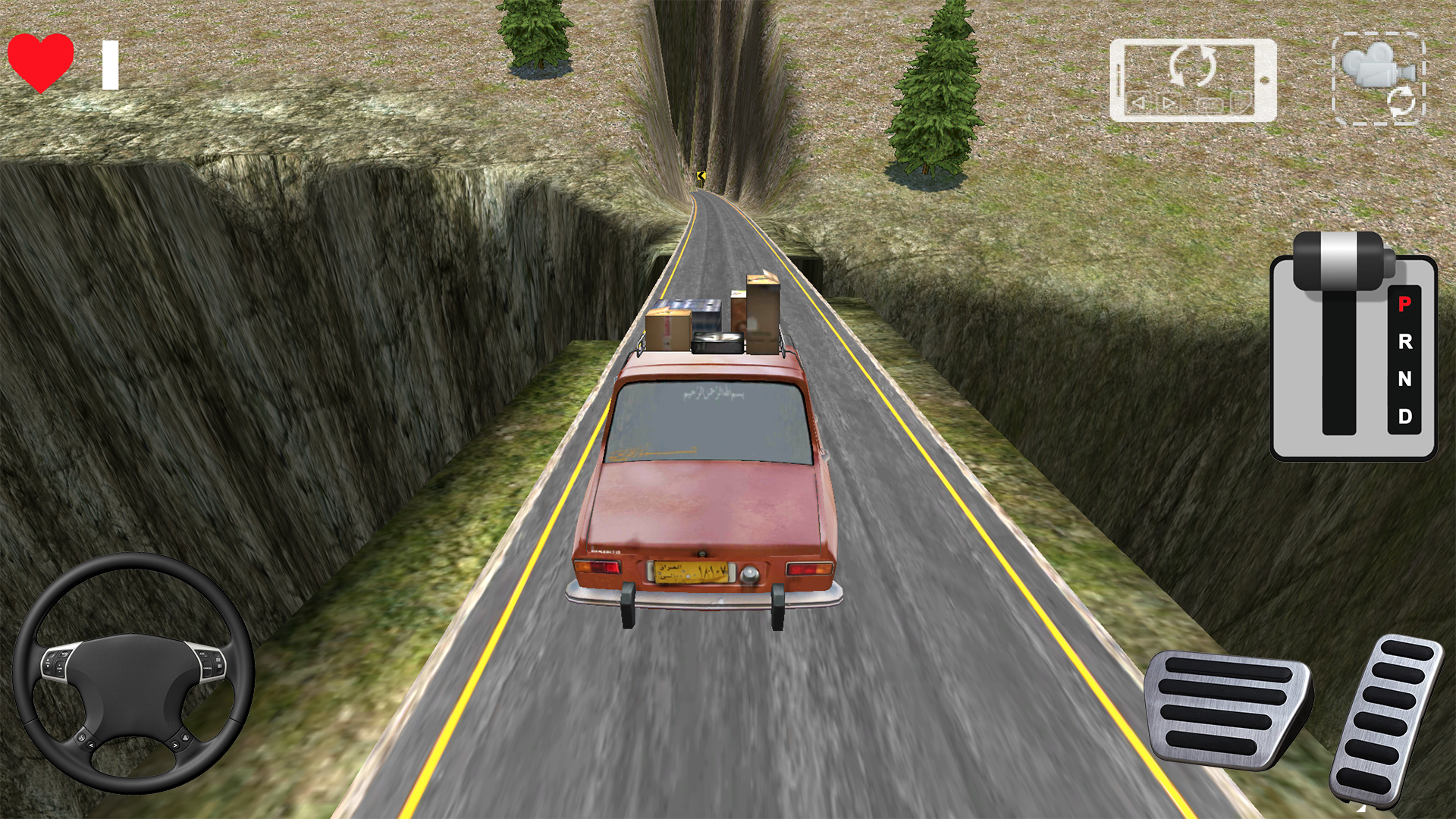 اسکرین شات 4 بازی Mountain Car Driving Game
