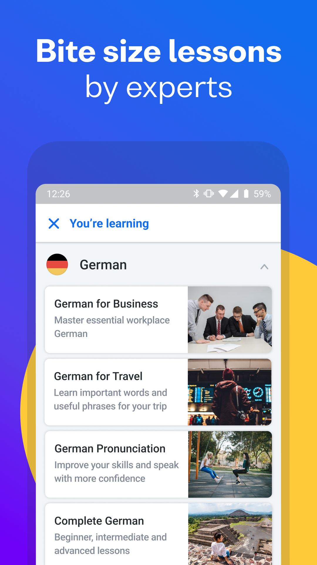 دانلود برنامه Busuu: Learn German برای اندروید | مایکت