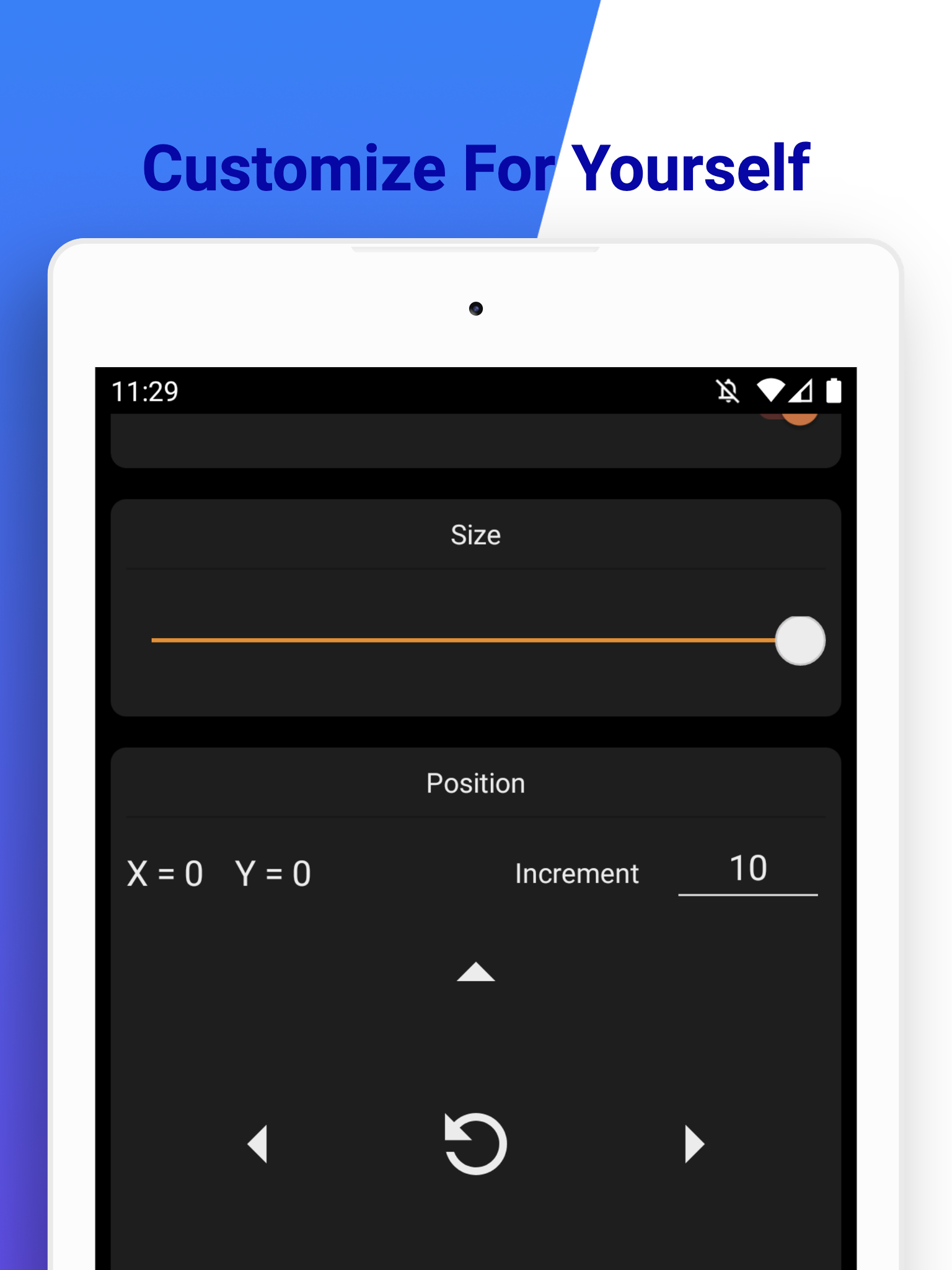 اسکرین شات 5 برنامه Custom Crosshair - Custom Aim