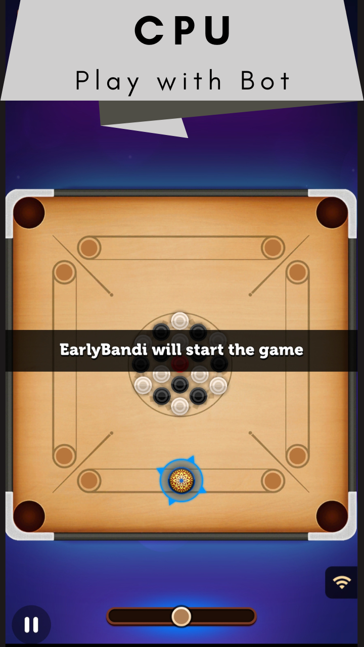 اسکرین شات 4 بازی Carrom Board Offline