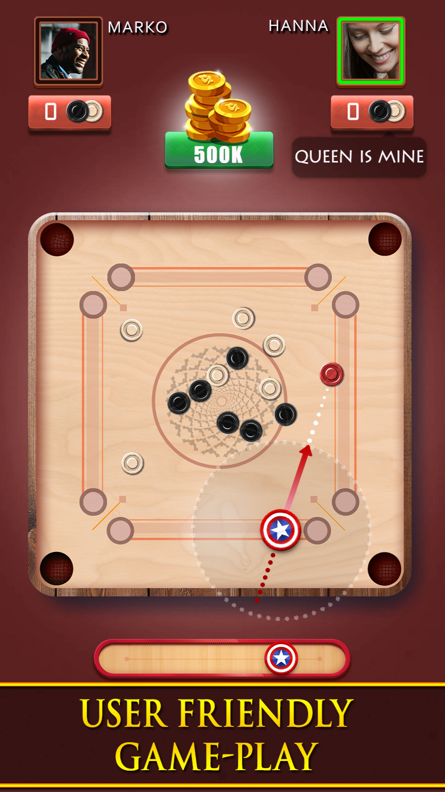 اسکرین شات 6 بازی Carrom Royal: Carrom Disc Pool