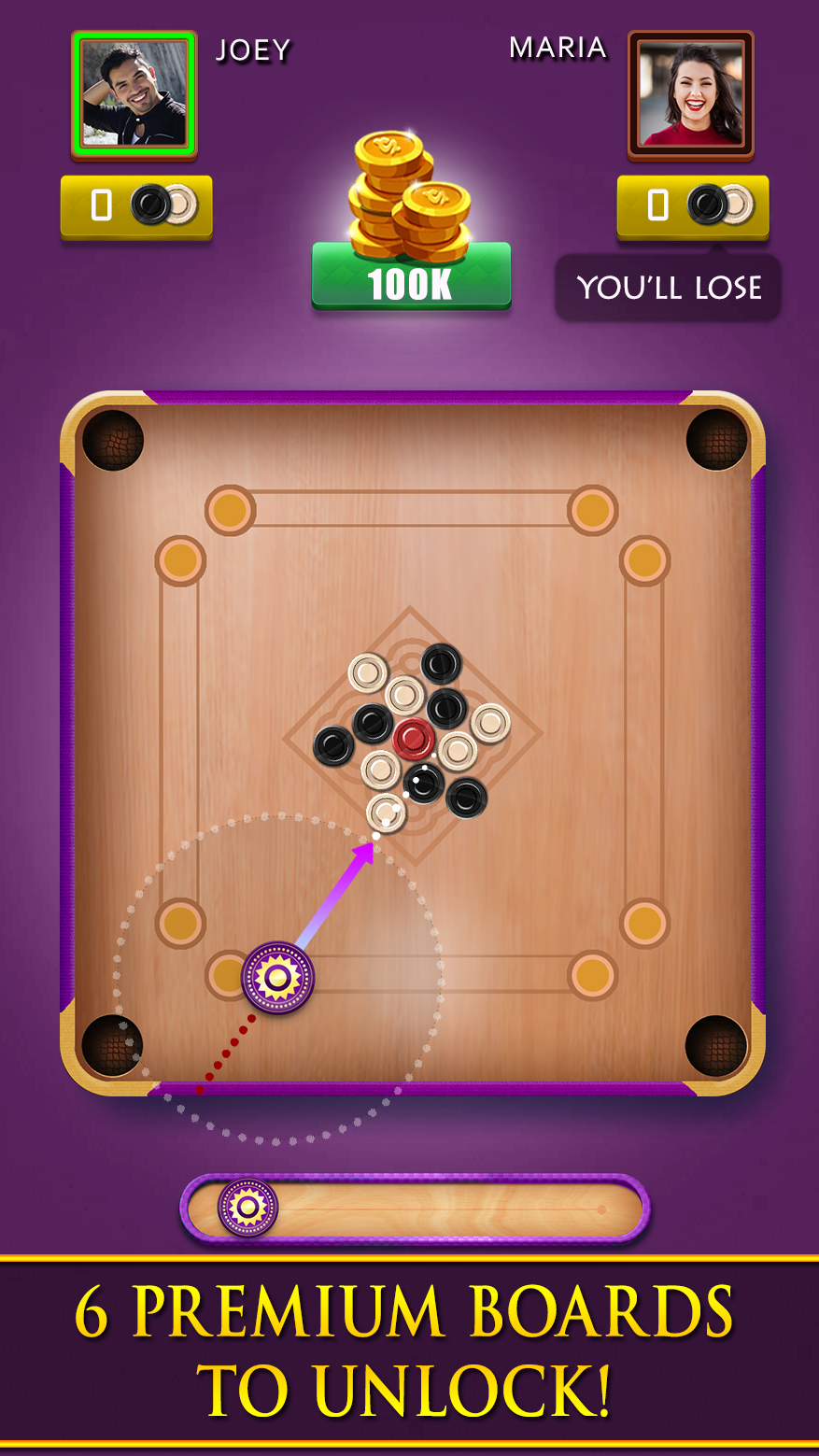اسکرین شات 5 بازی Carrom Royal: Carrom Disc Pool