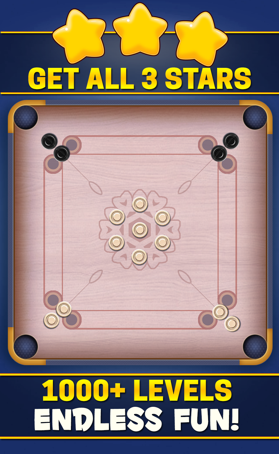 اسکرین شات 5 بازی Carrom Club: Real Carrom Board