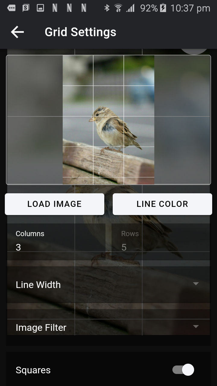 اسکرین شات 2 برنامه Drawing Grid